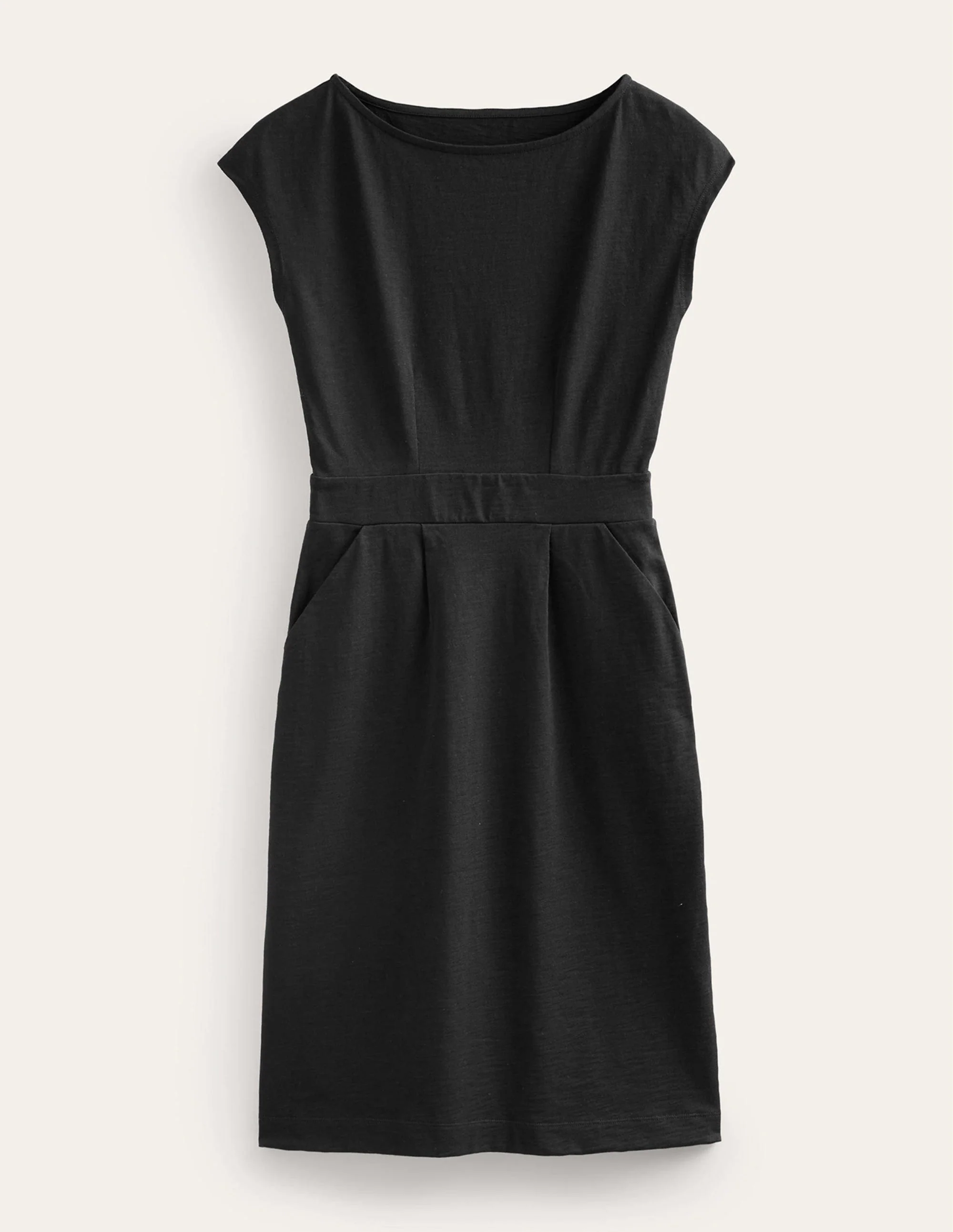 Florrie Jersey Dress-Black - Image 5