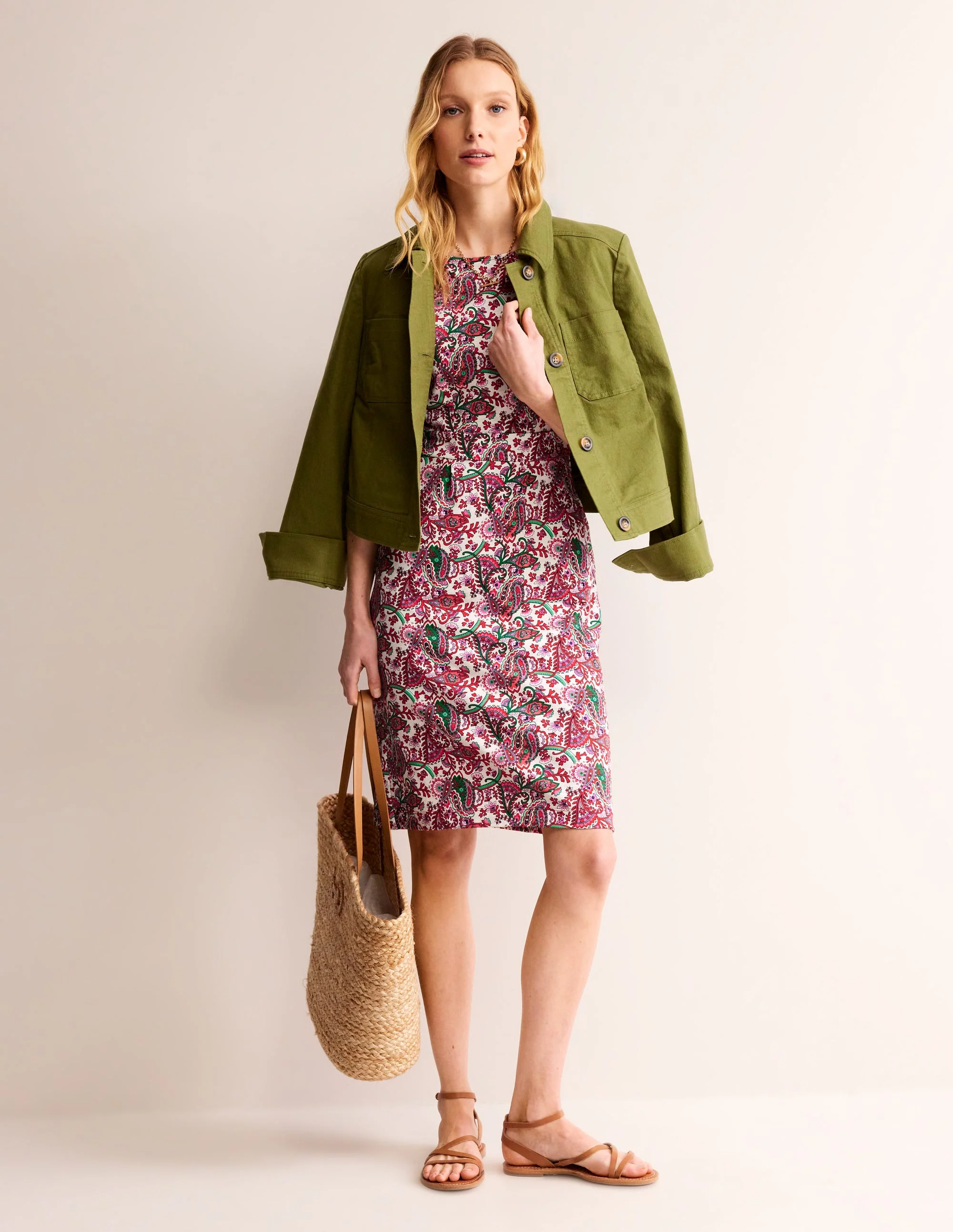 Florrie Jersey Dress-Multi, Fantastical - Image 4