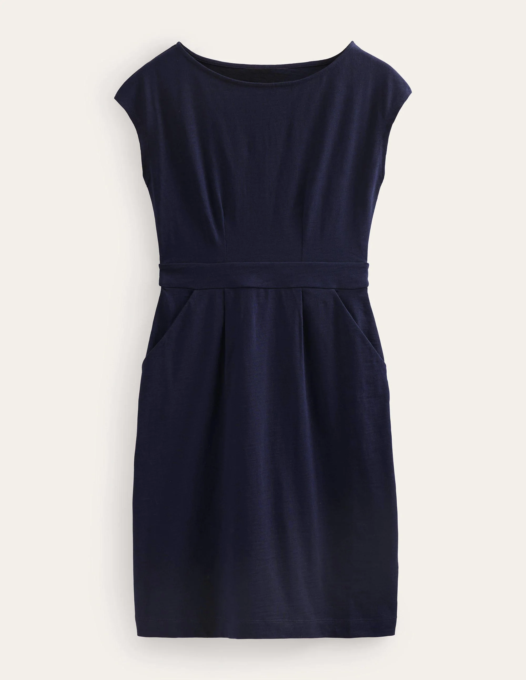 Florrie Jersey Dress-Navy - Image 6