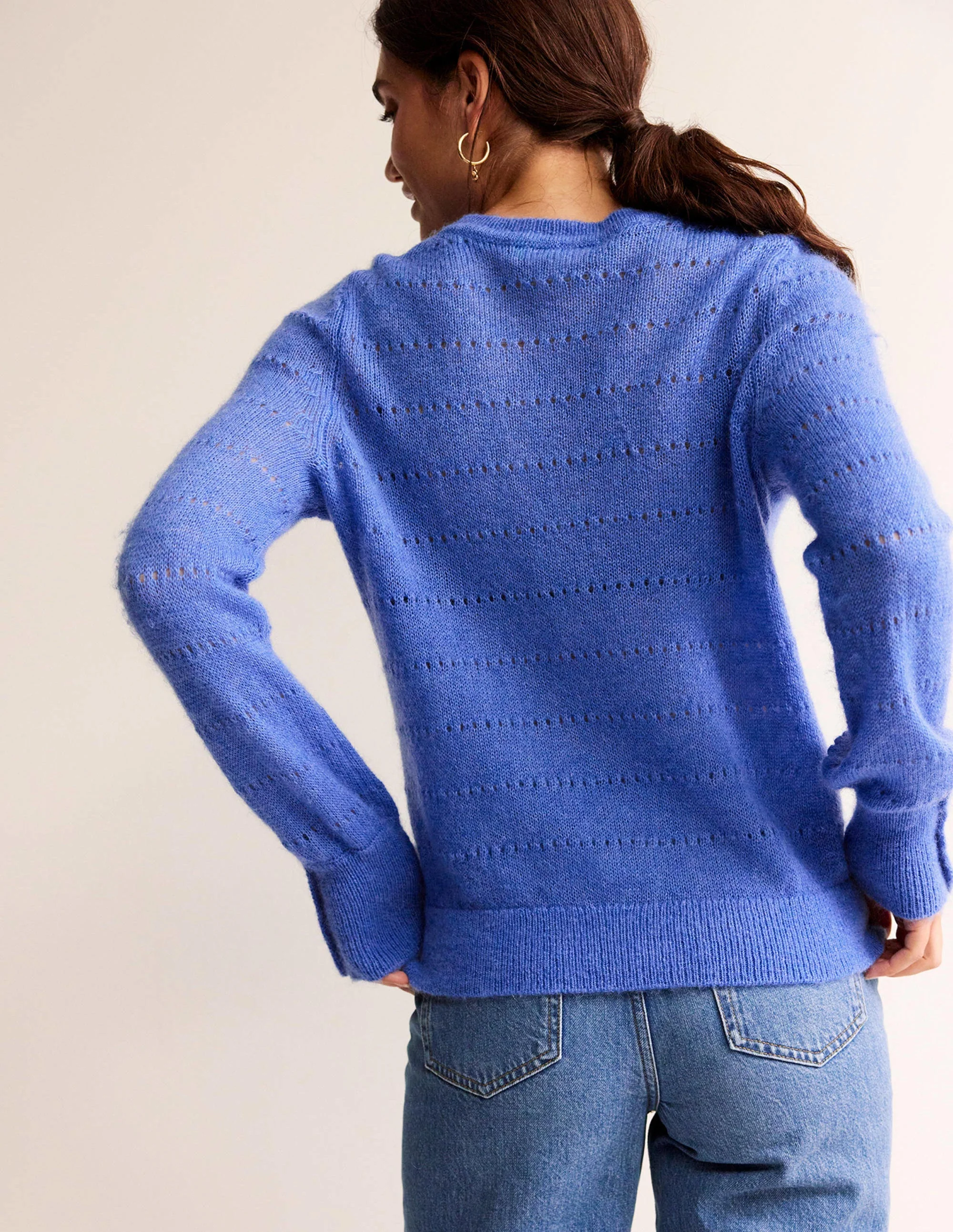 Fluffy Textured Sweater-Meadow Spring - Image 3