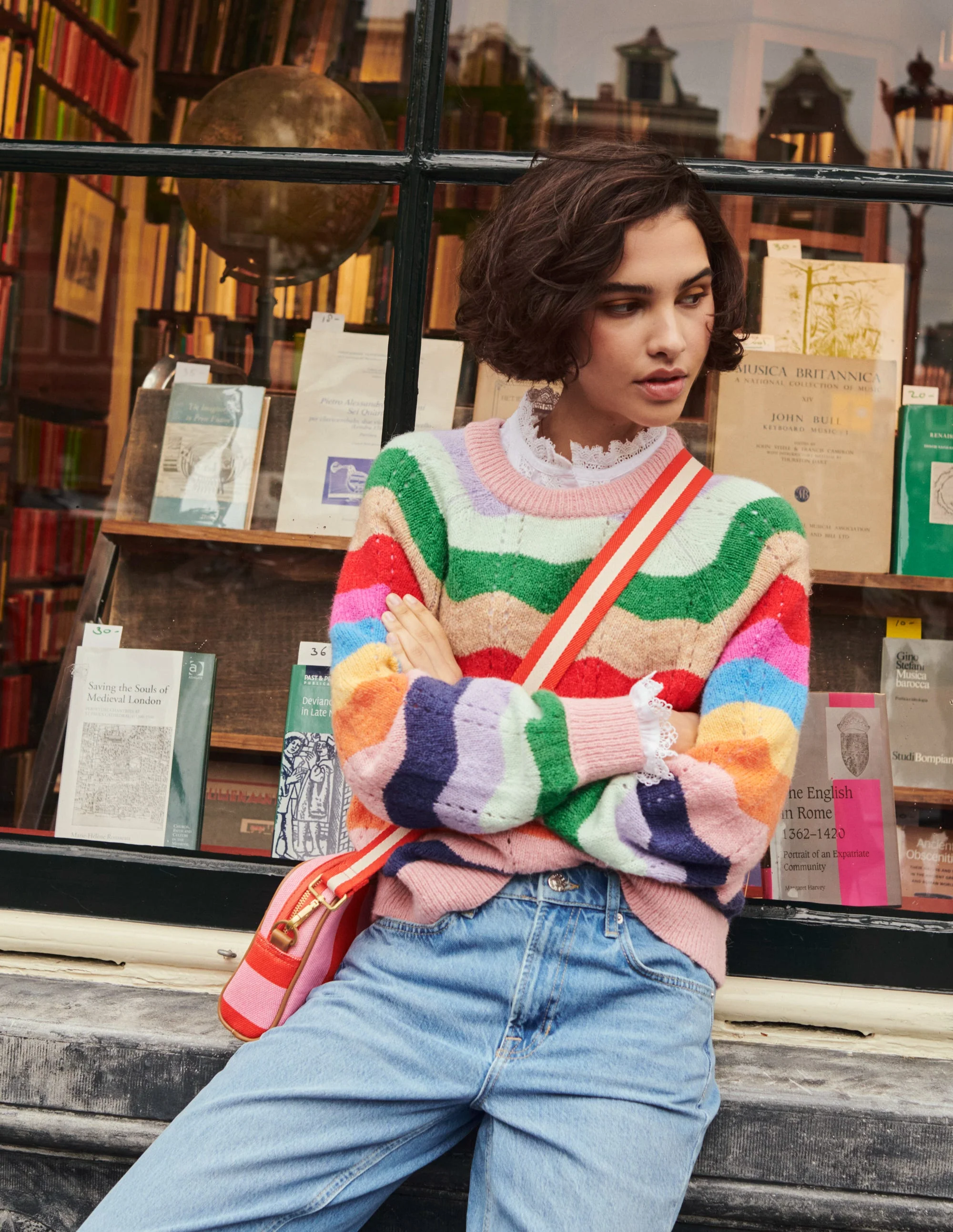 Fluffy Wave Sweater-Multi - Image 5