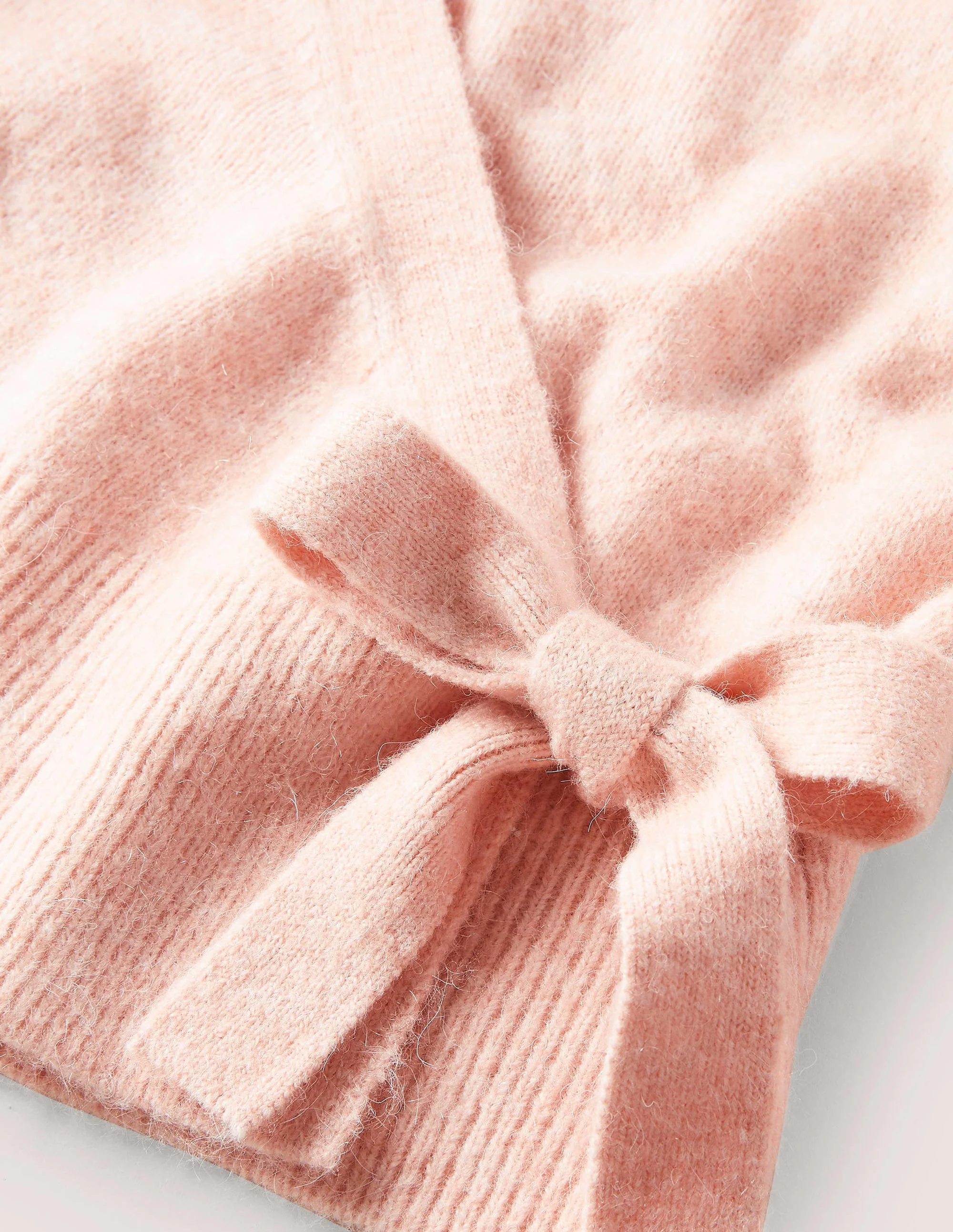 Fluffy Wrap Cardigan-Pink Frosting - Image 9