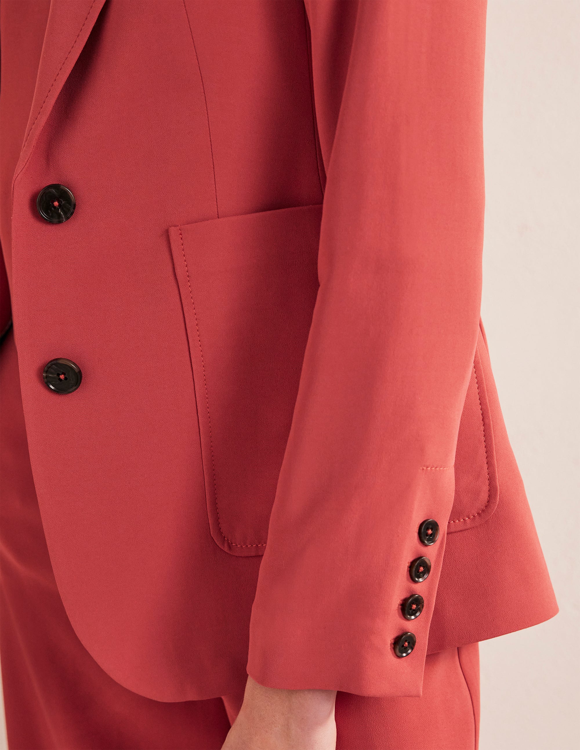 Fluid Tailored Blazer-Fox - Image 2