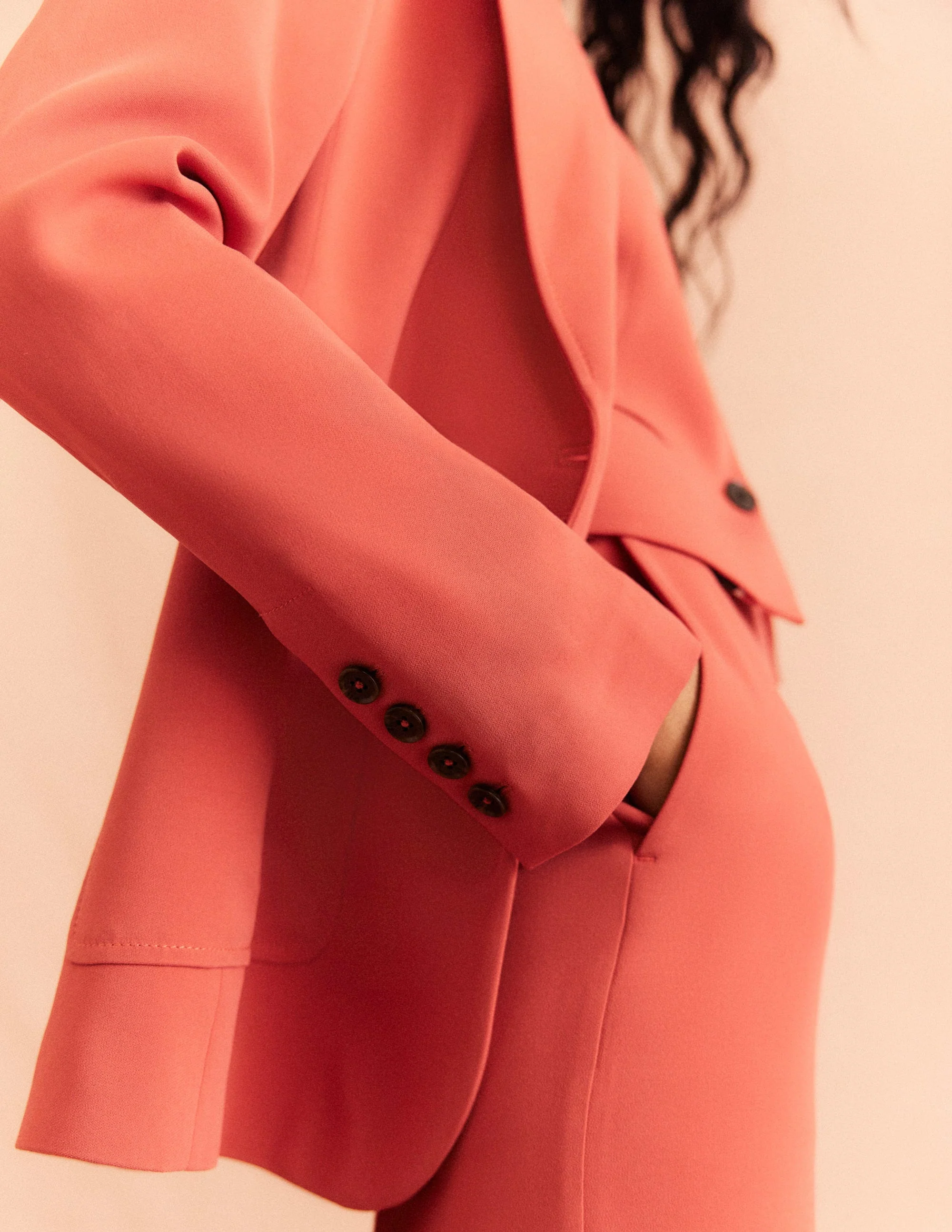 Fluid Wide Leg Pants-Fox - Image 9