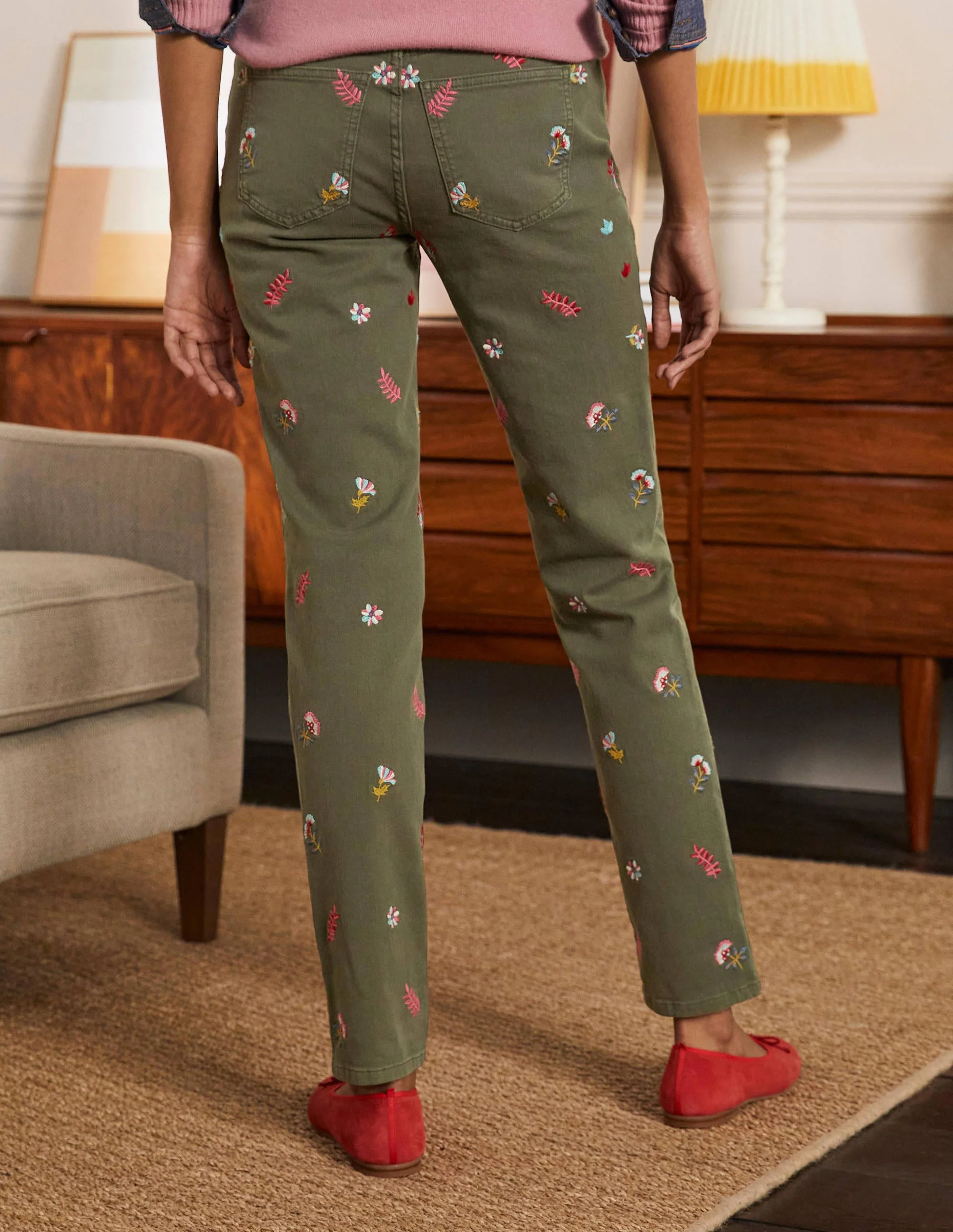 Girlfriend Jeans-Marsh Embroidered - Image 3