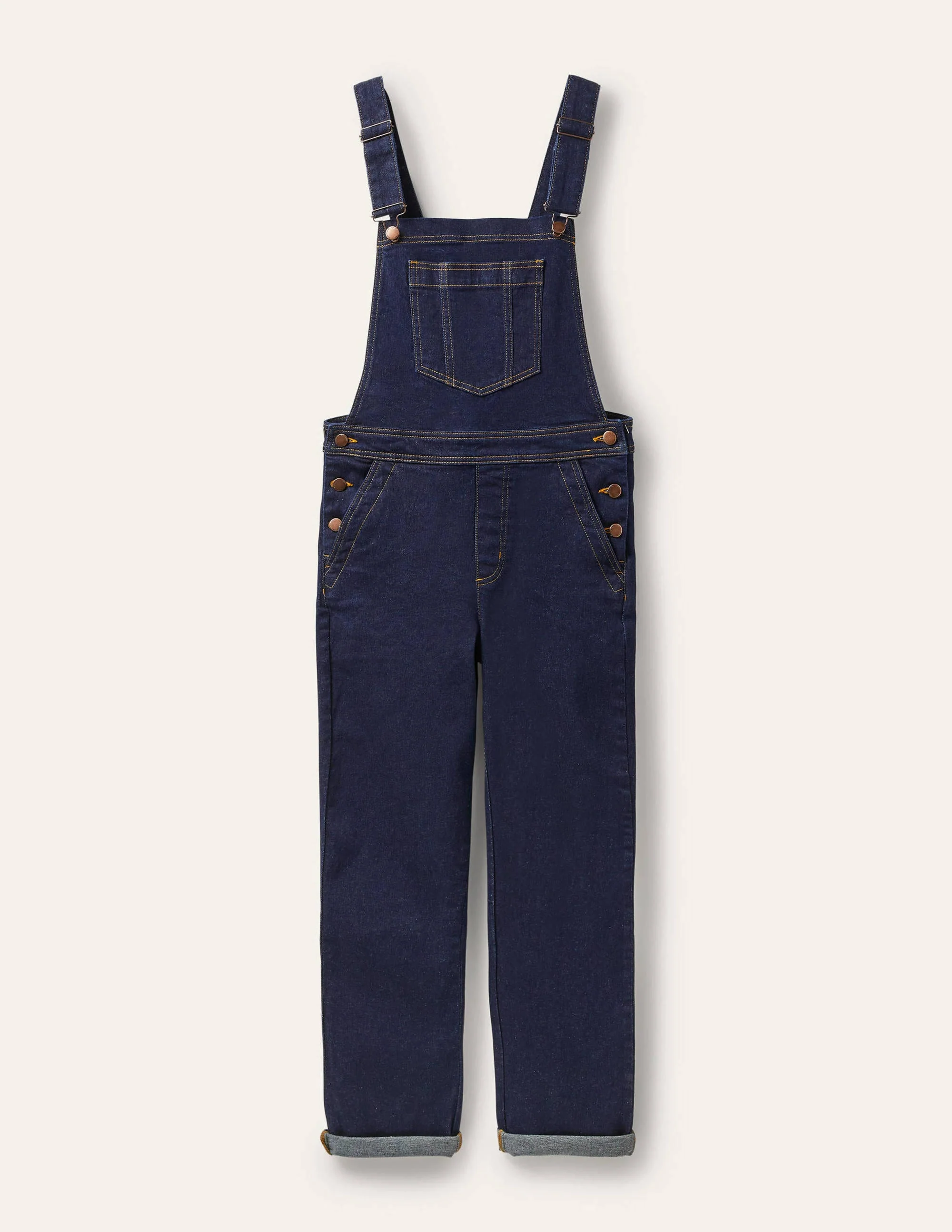Girlfriend Overalls-Indigo - Image 5