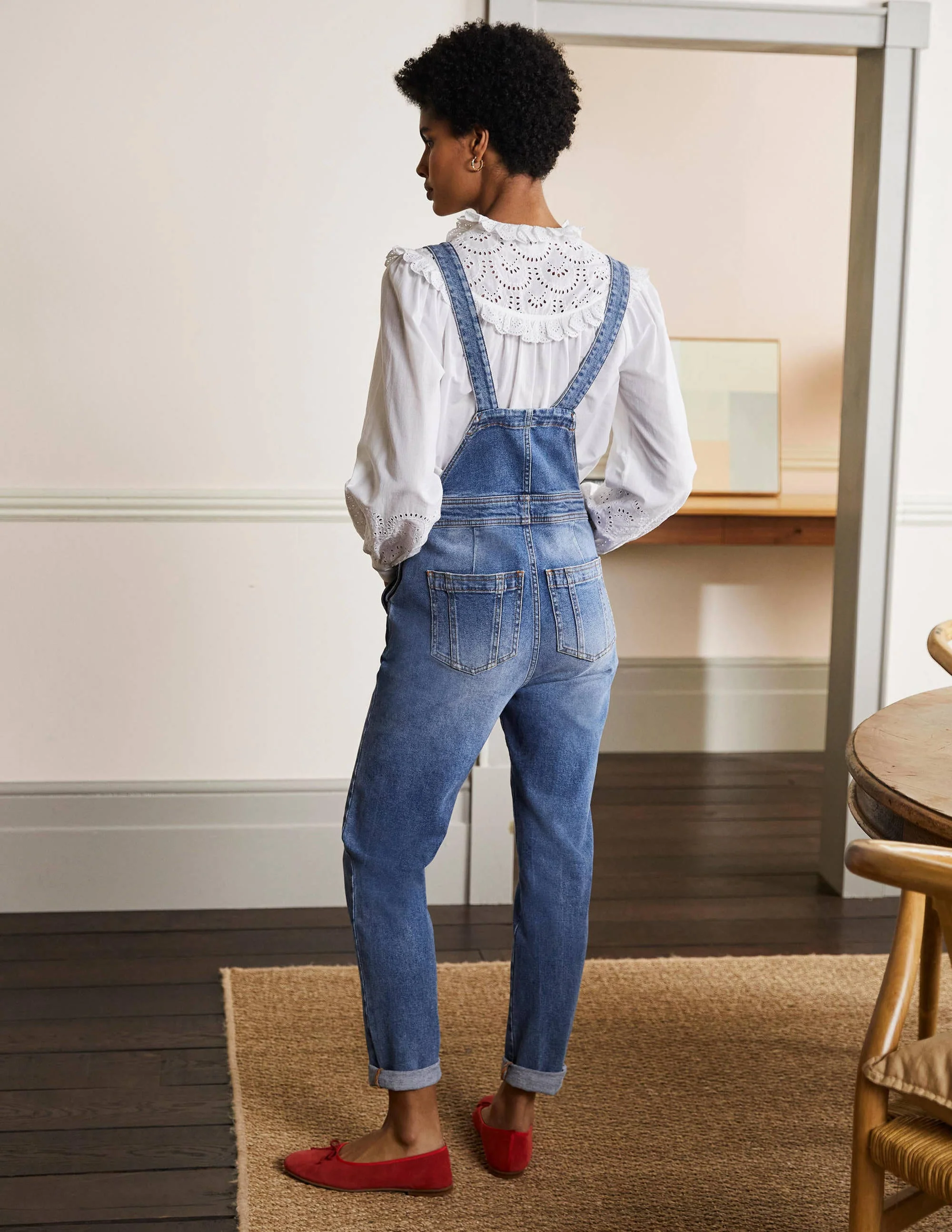 Girlfriend Overalls-Mid Vintage - Image 3