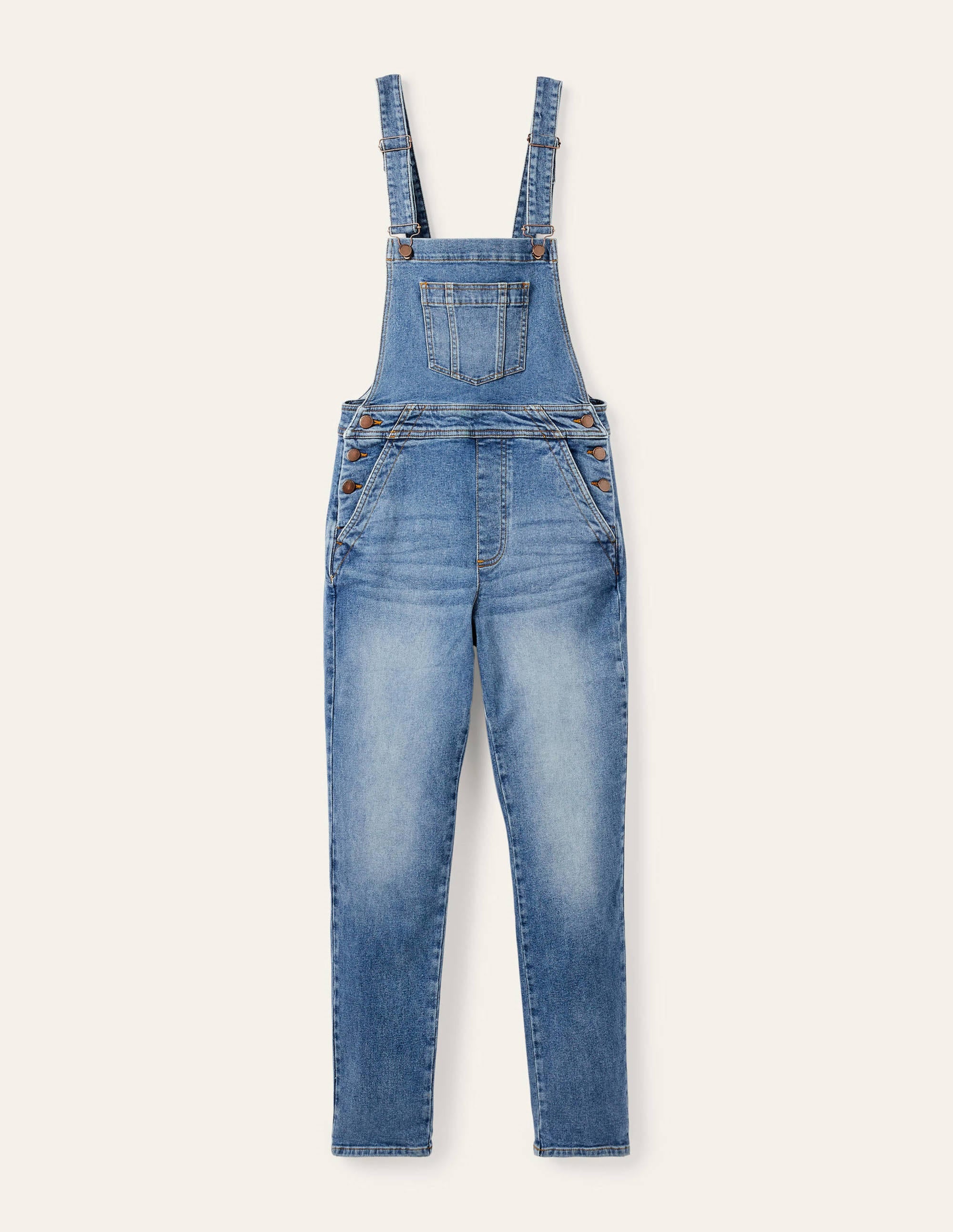 Girlfriend Overalls-Mid Vintage - Image 6