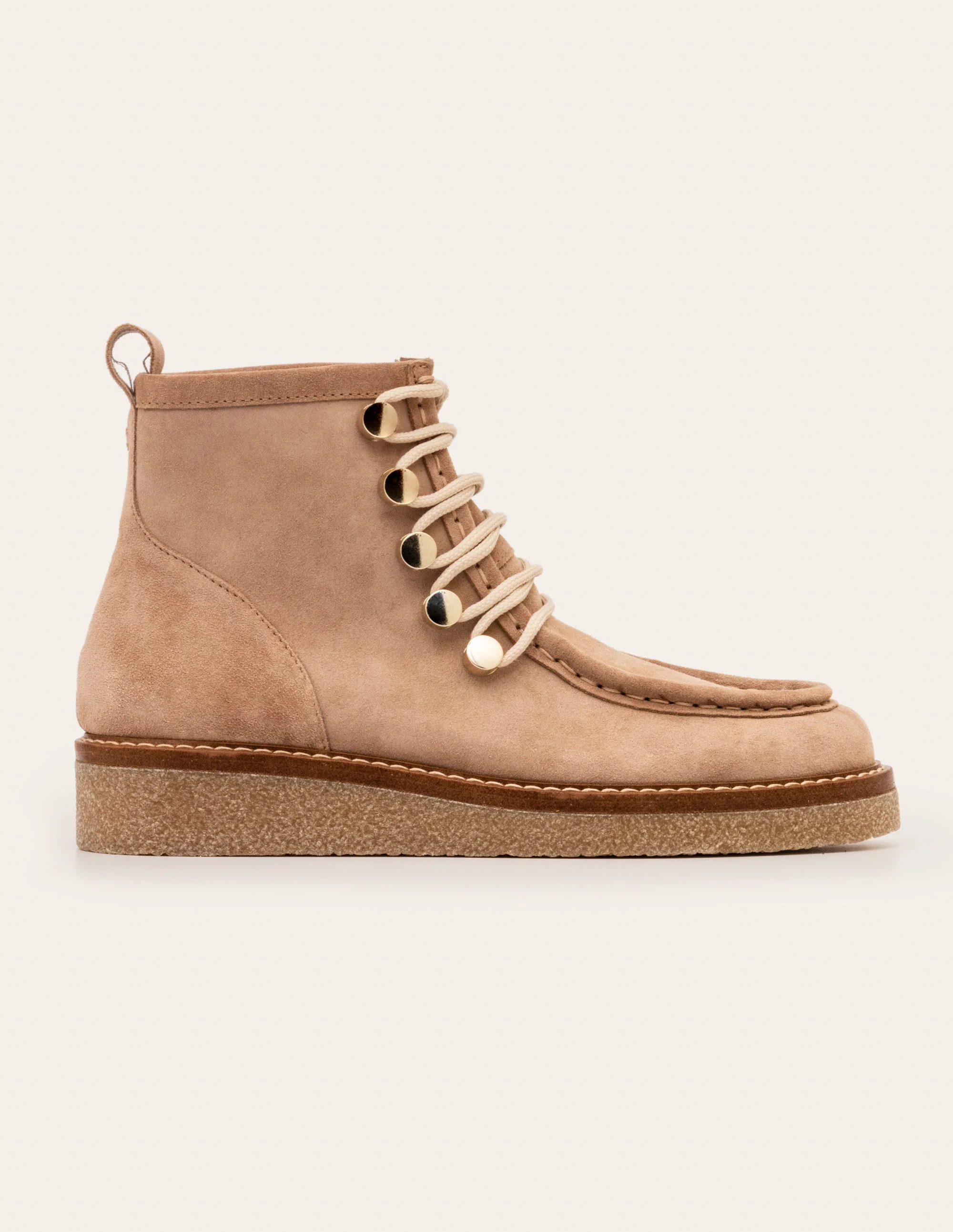 Gowrie Ankle Boots-Soft Truffle - Image 3