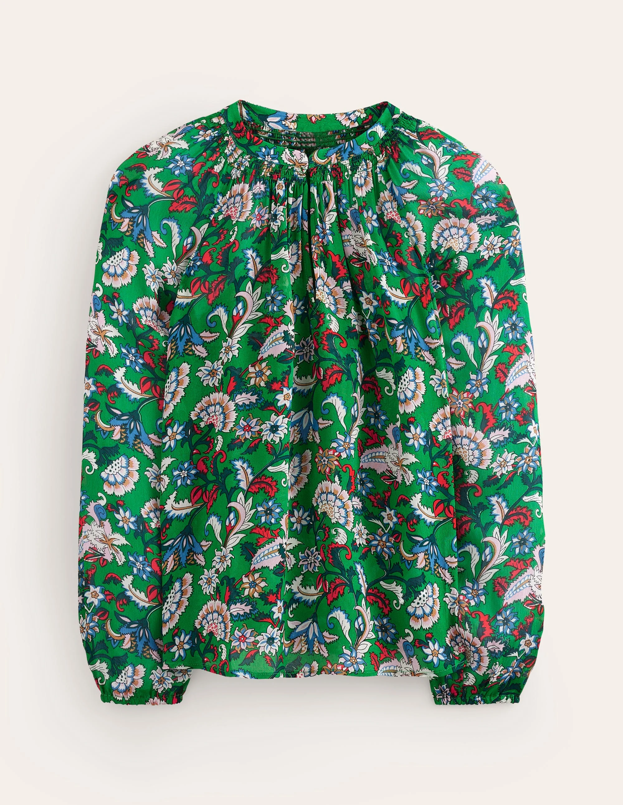 Grace Top-Green, Botanical Bunch - Image 5