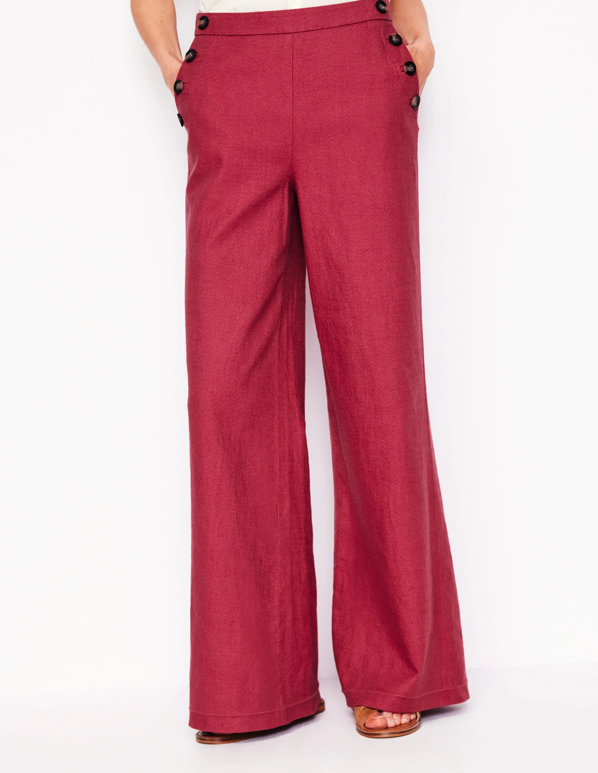 Greenwich Sailor Pants-Terracotta - Image 5