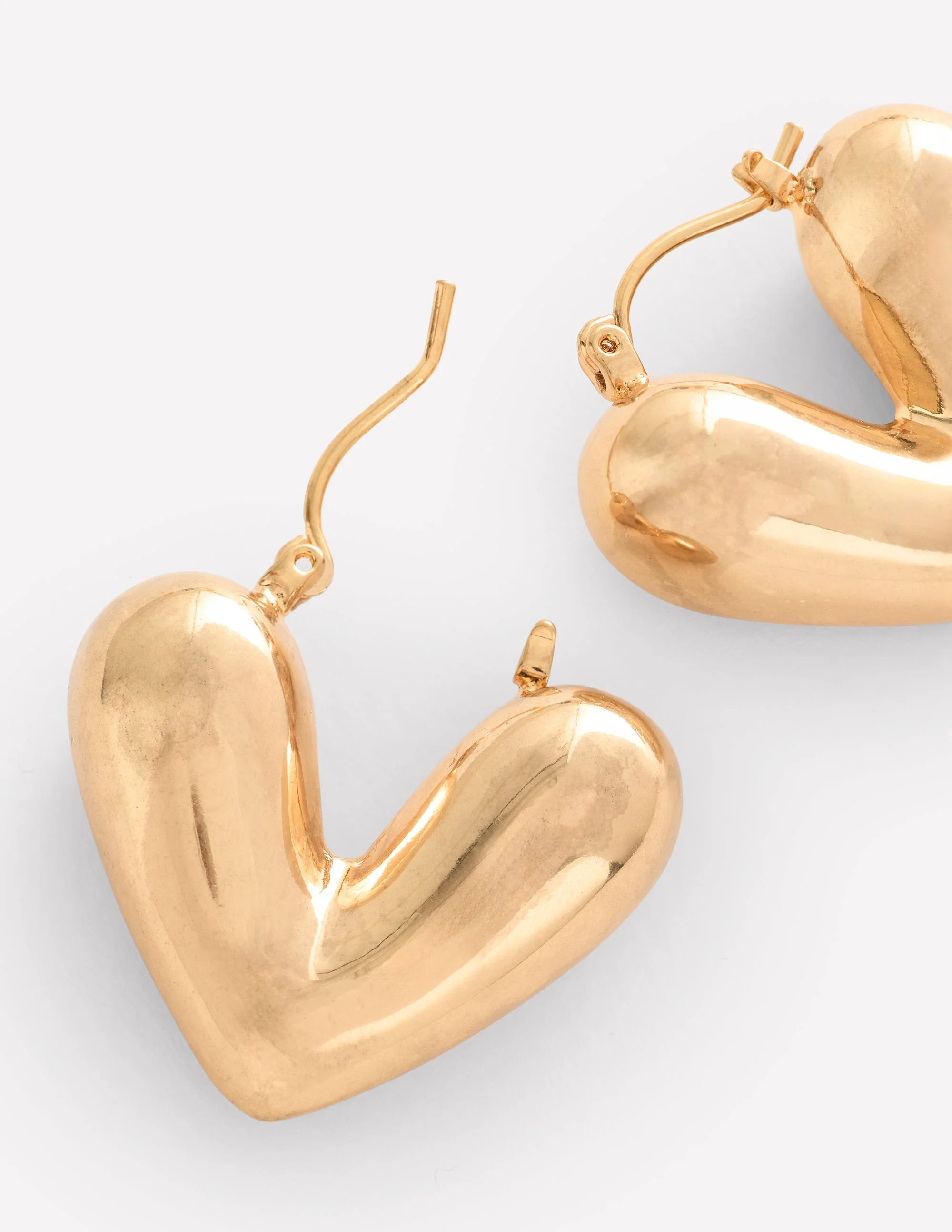 Heart Hoops-Gold - Image 3