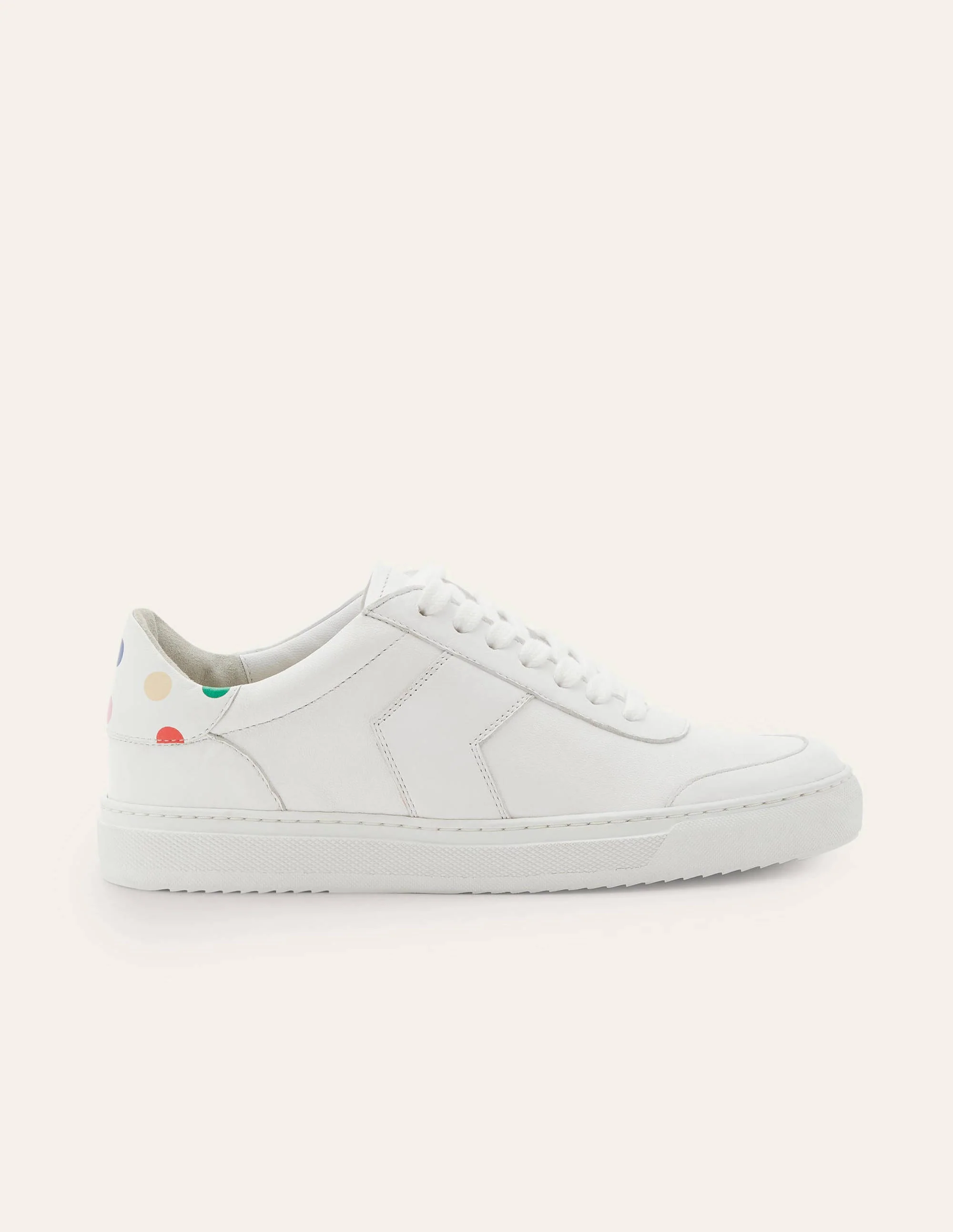 Helen Chevron Sneakers-White/Multi Spot - Image 3