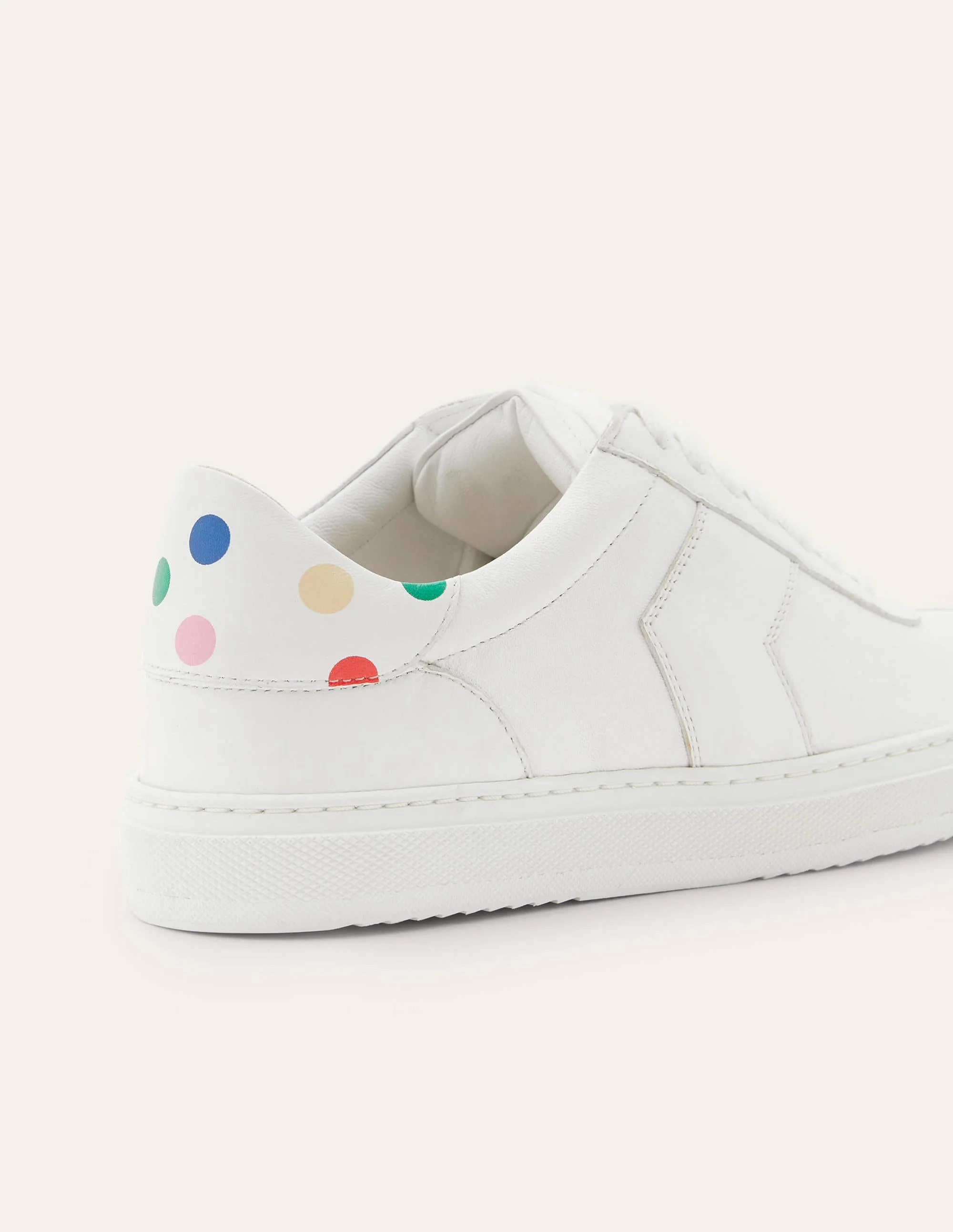 Helen Chevron Sneakers-White/Multi Spot - Image 4