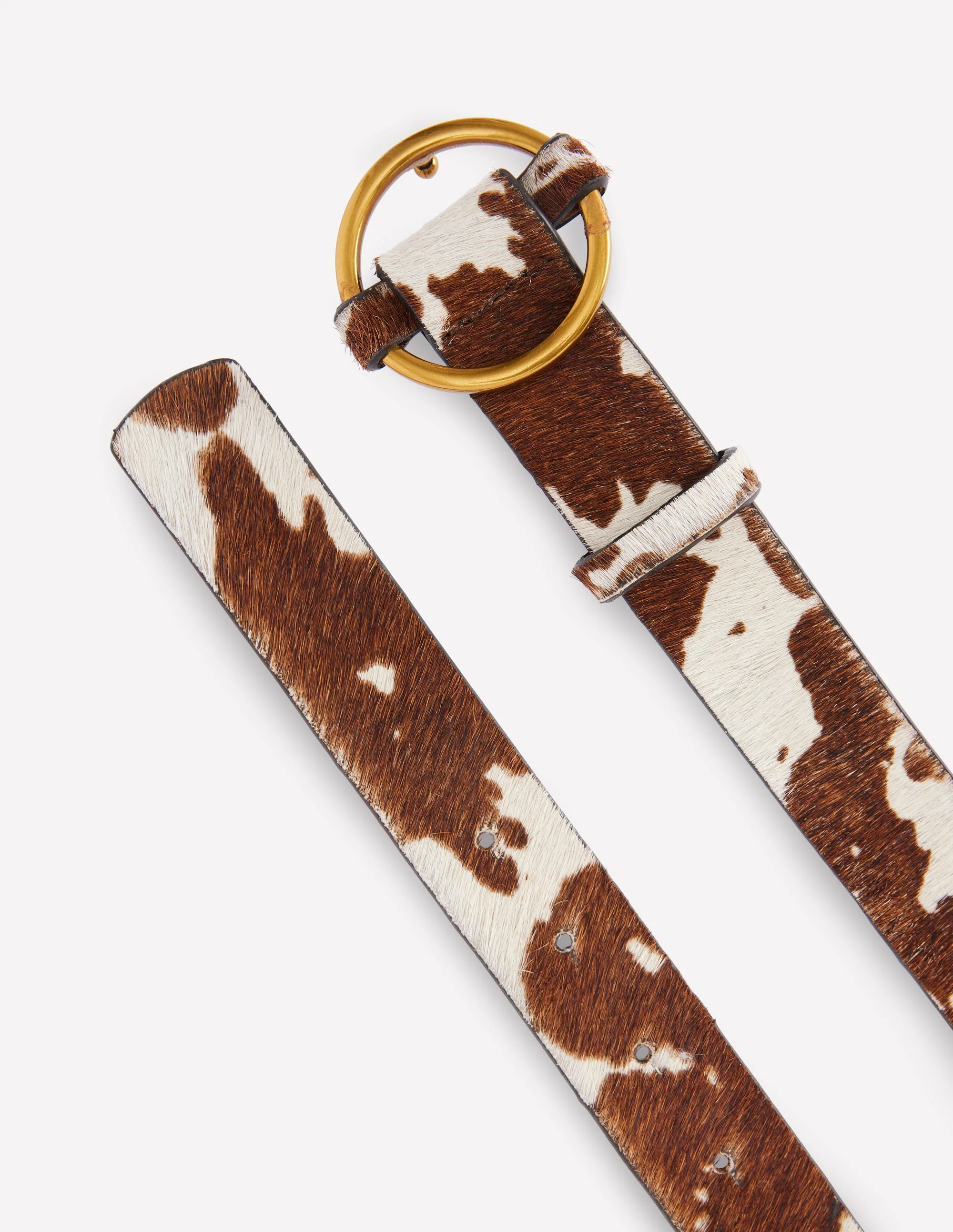 Heritage Classic Belt-Brown/Ivory - Image 3