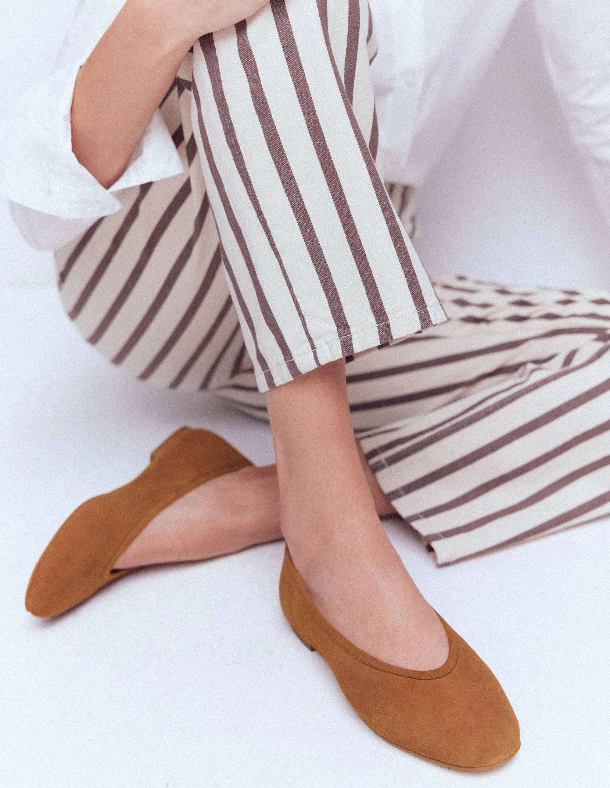 High Cut Ballet Flats-Ginger Snap - Image 2