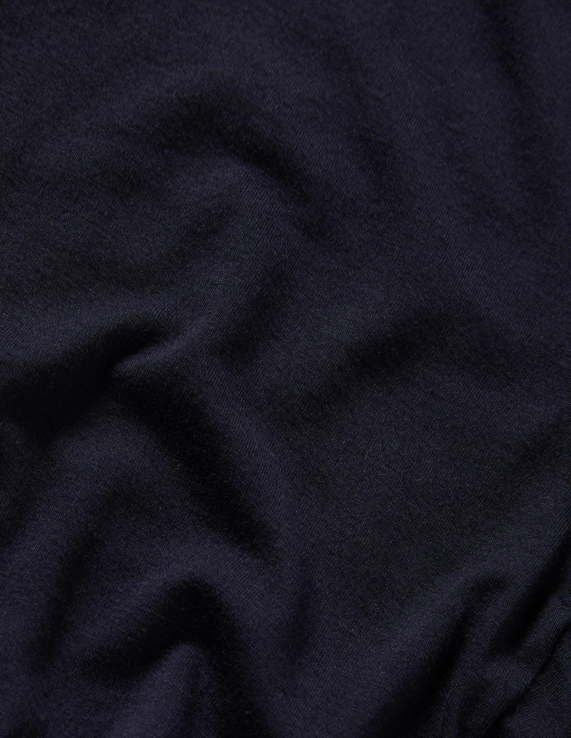 High Rise Crop Jersey Leggings-Navy - Image 9