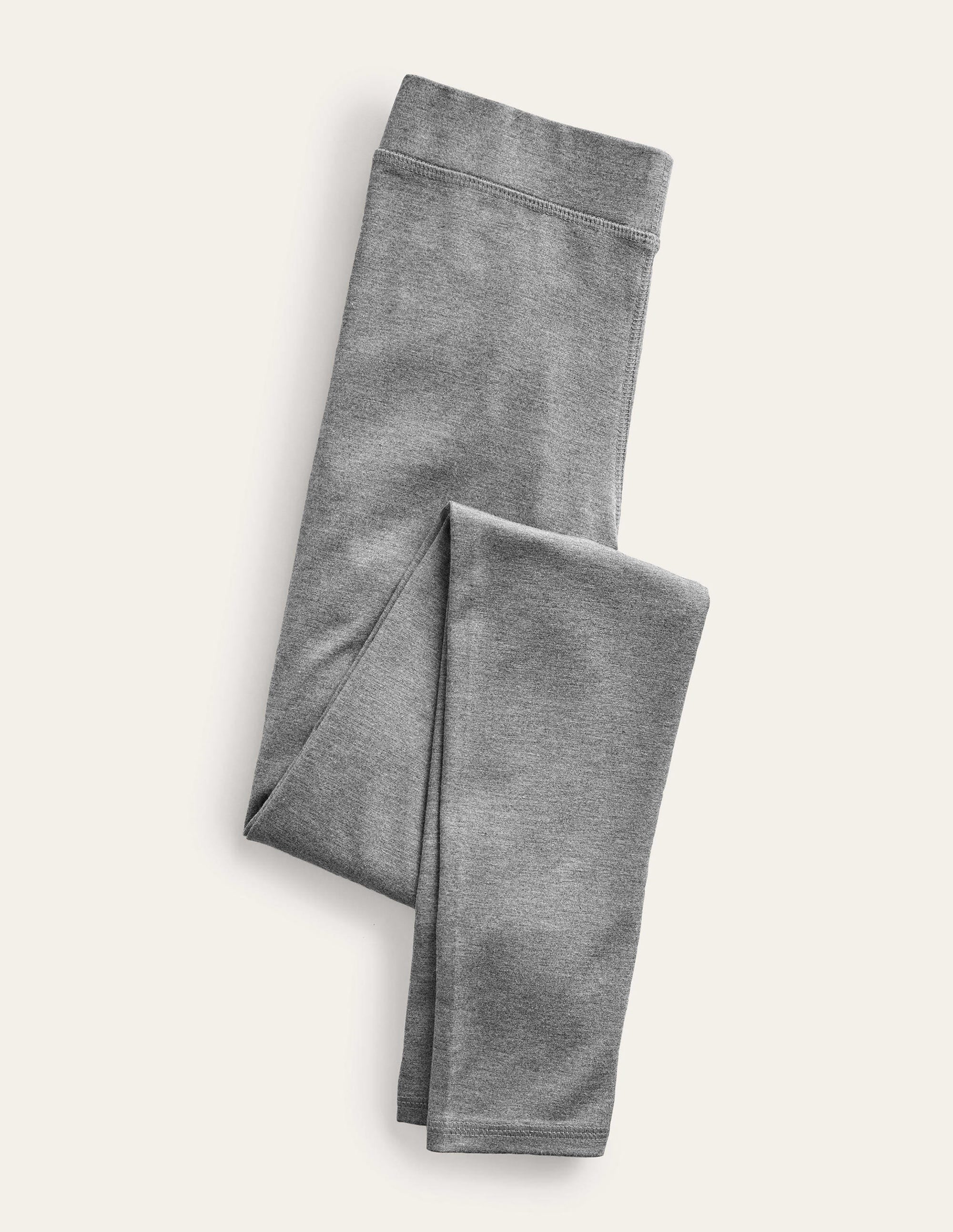High Rise Jersey Leggings-Charcoal Marl - Image 5