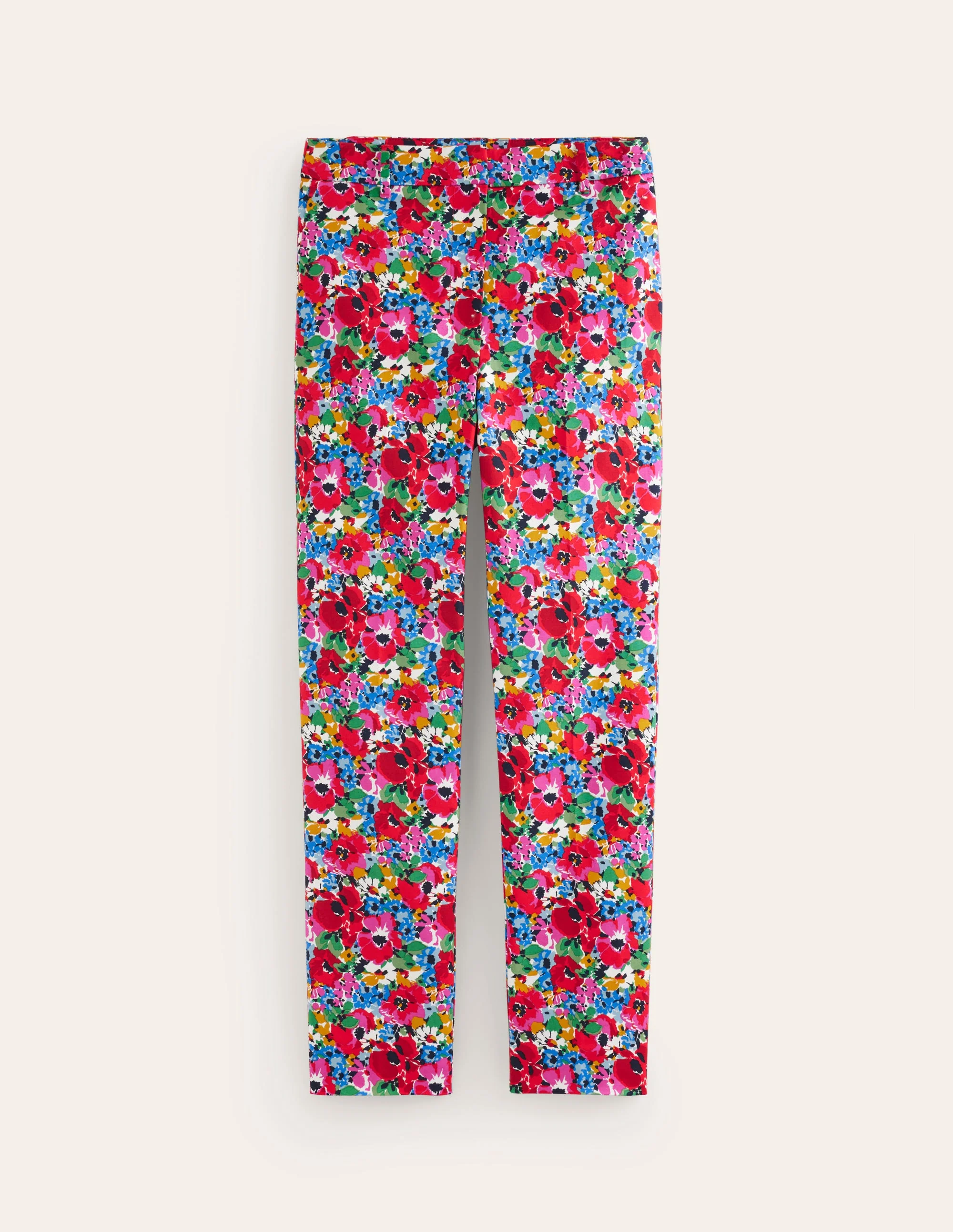 Highgate Cotton Sateen Pants-Multi, Wild Poppy - Image 5