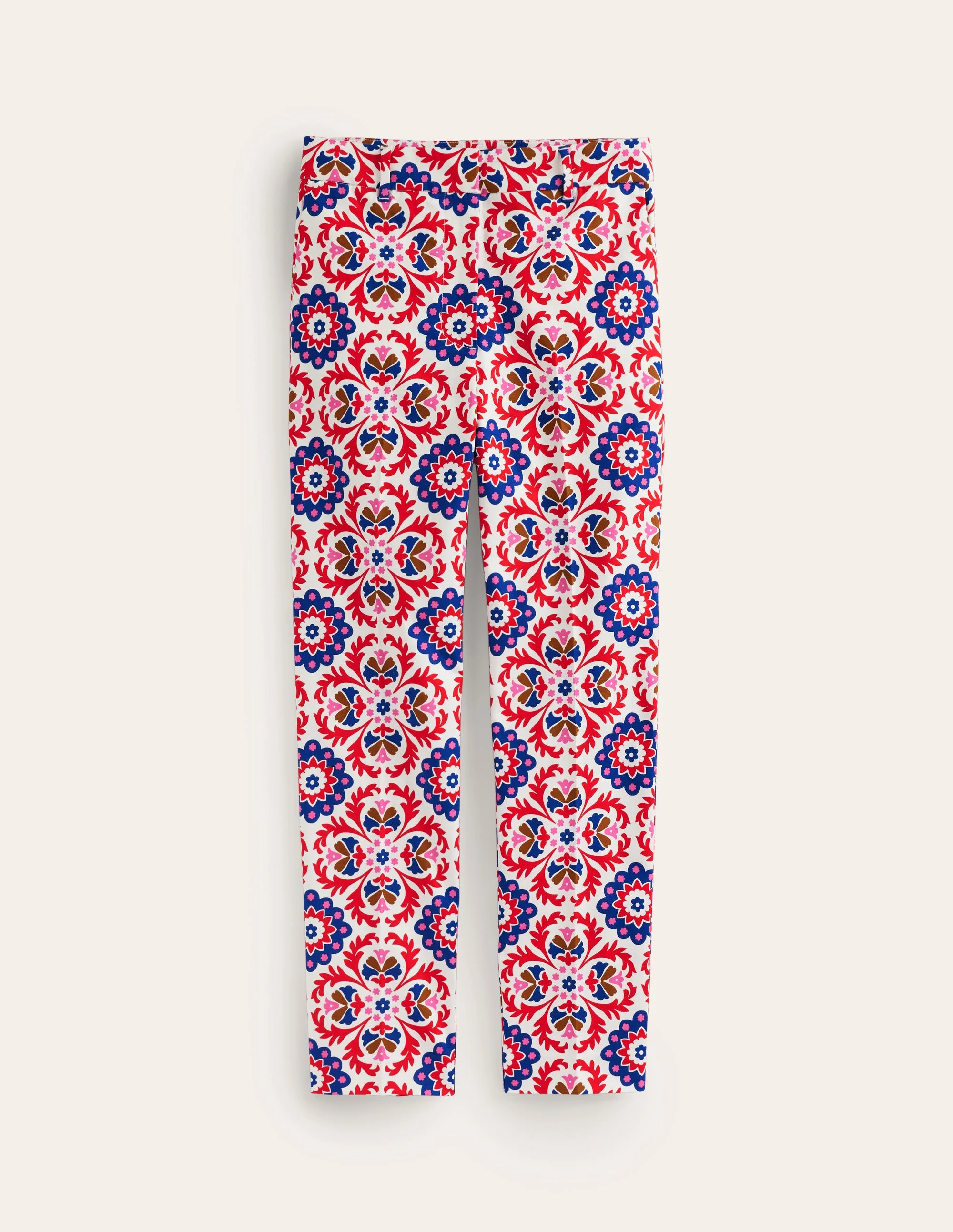 Highgate Cotton Sateen Pants-Rubicondo, Mosaic Bloom - Image 5