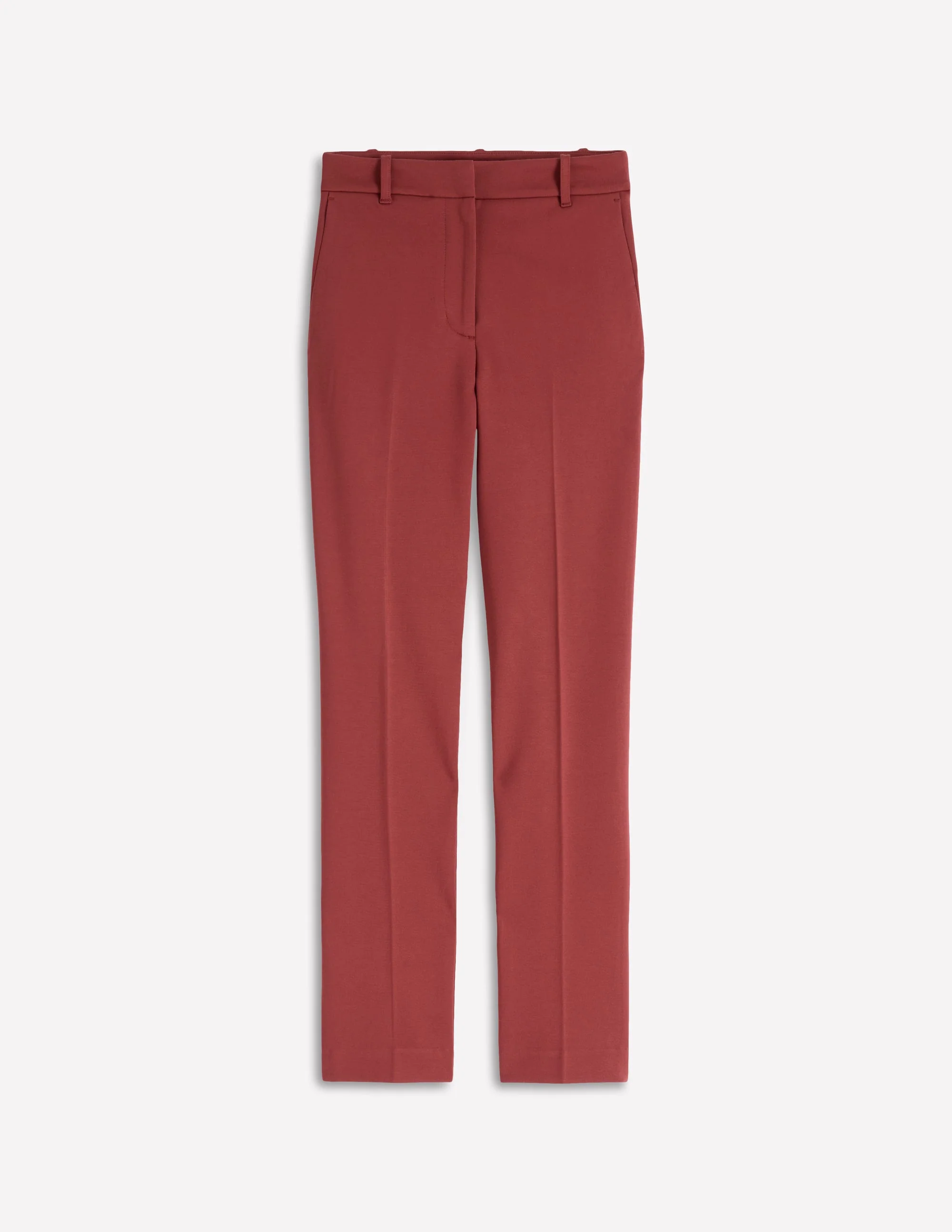 Highgate Ponte Pants-Chestnut - Image 5