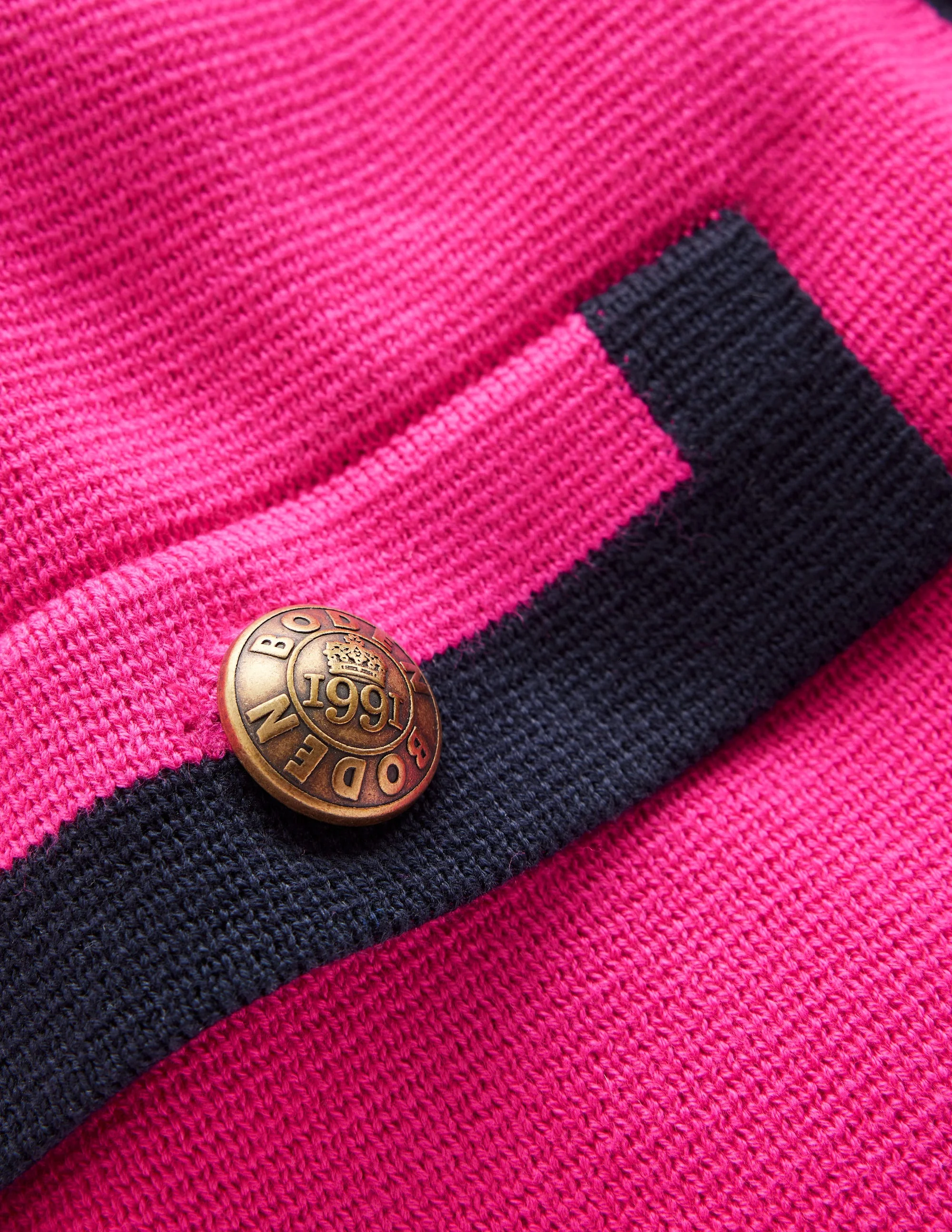 Holly Knitted Jacket-Bright Pink - Image 8