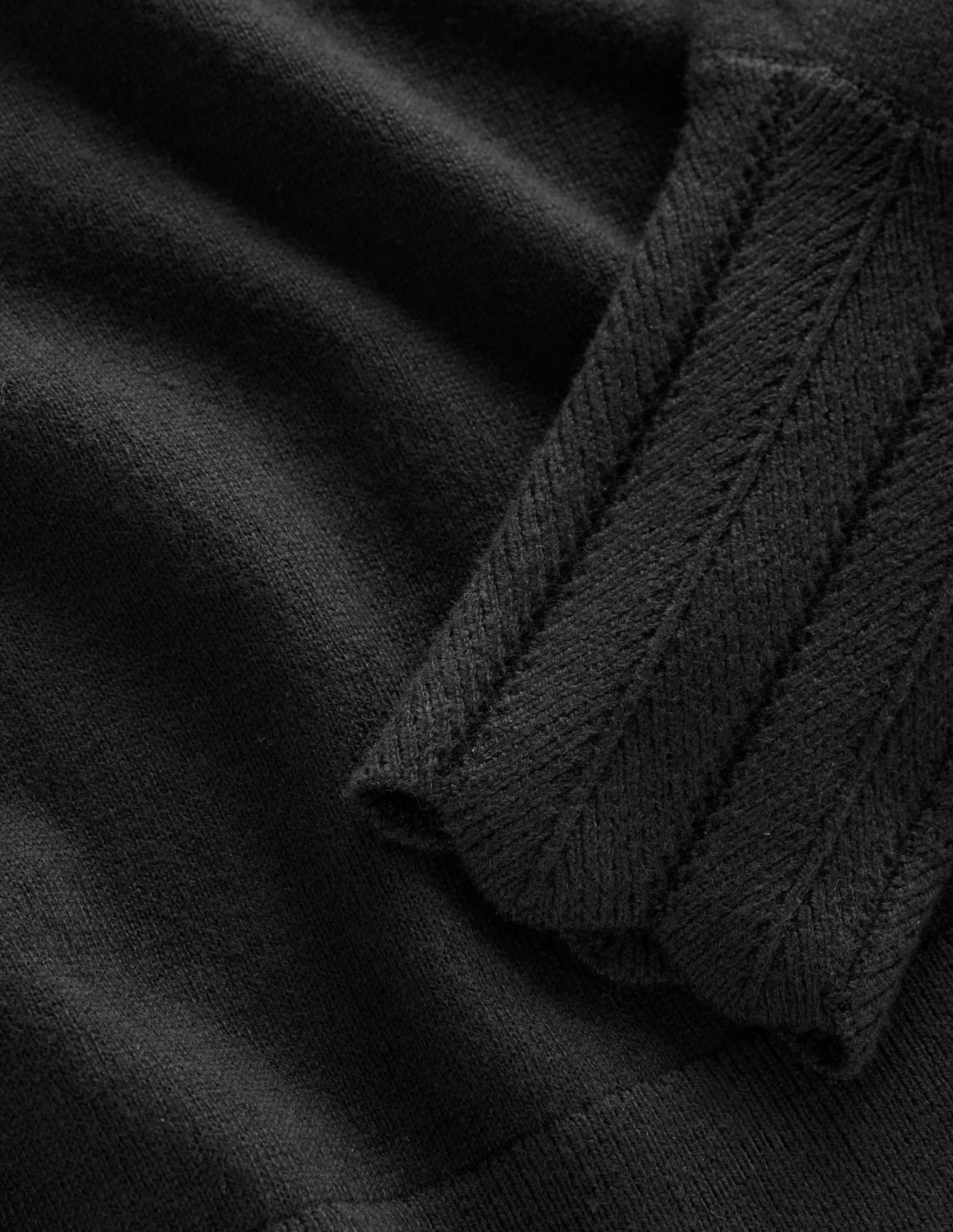 Imi Scalloped Sweater-Black - Image 6