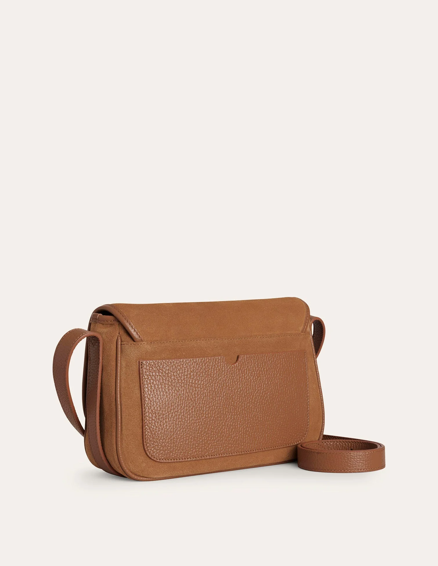 Iris Snaffle Leather Bag-Tan - Image 3