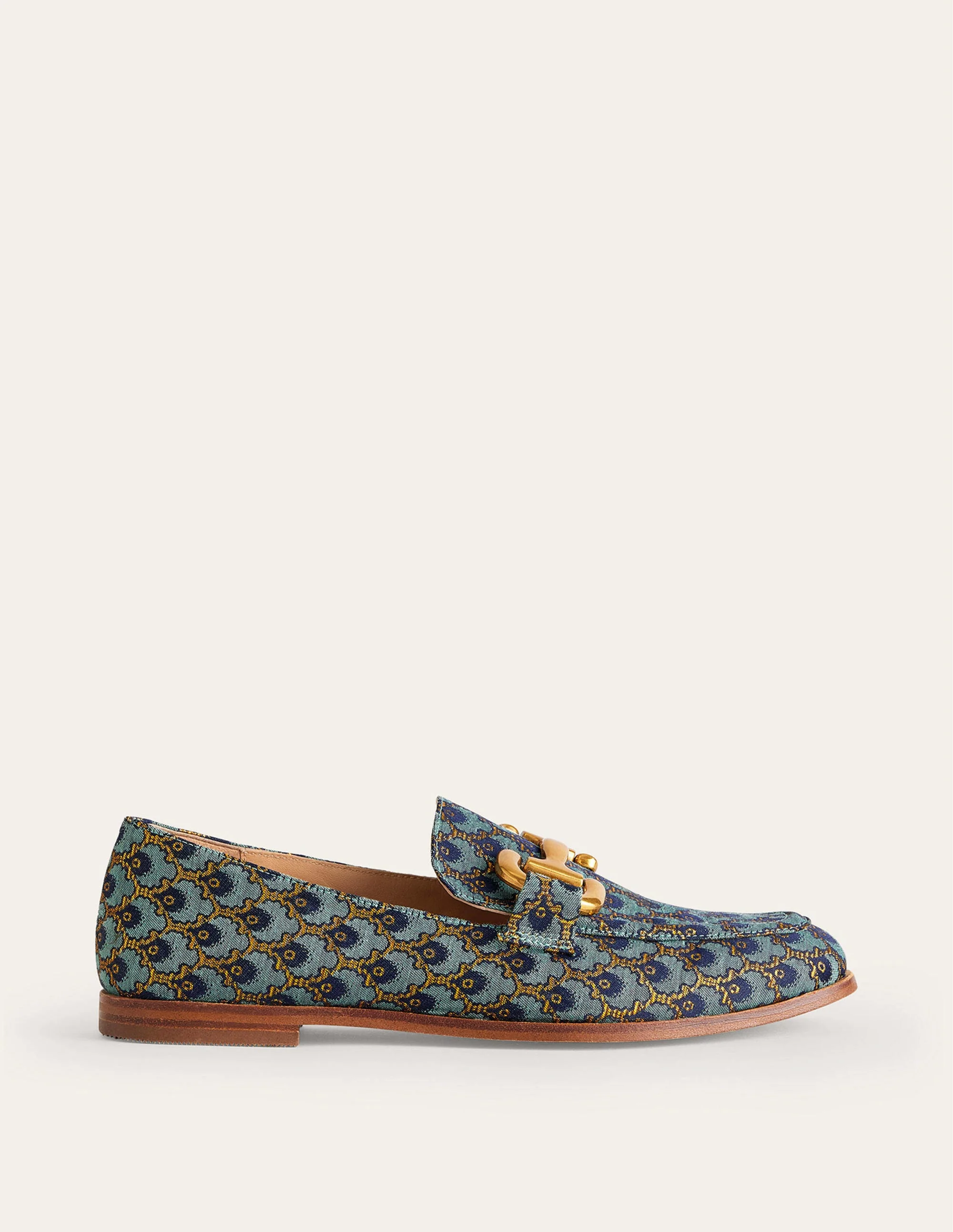 Iris Snaffle Loafers-Jacquard - Image 2
