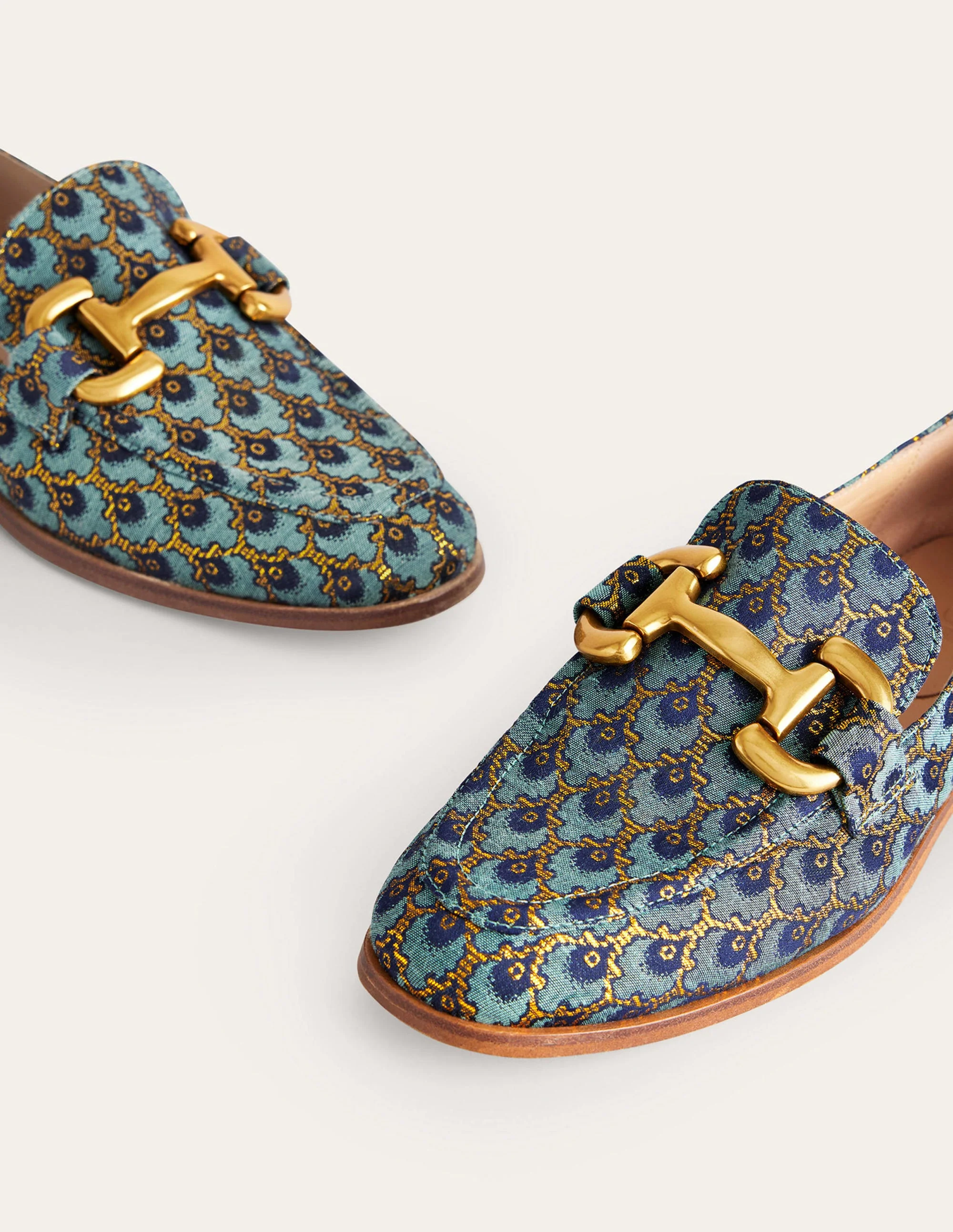 Iris Snaffle Loafers-Jacquard - Image 4