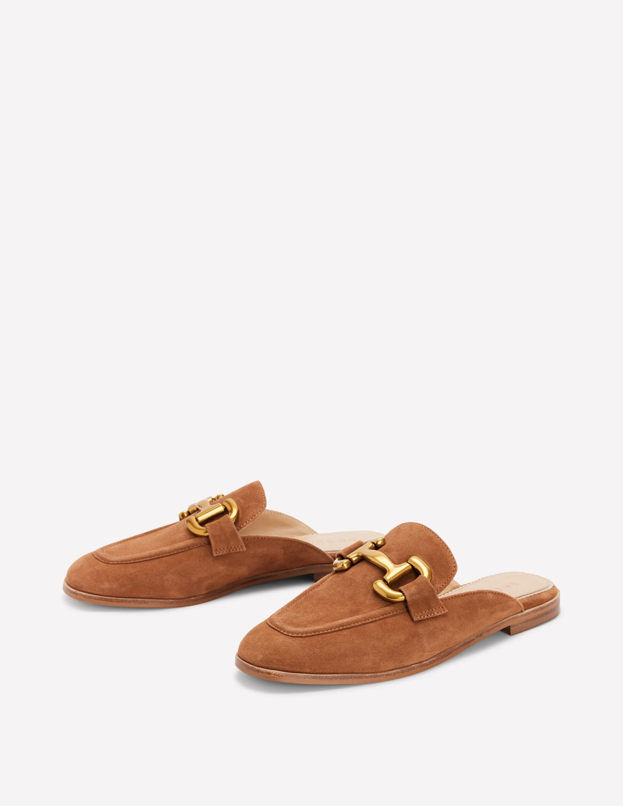 Iris Snaffle Mule Loafers-Tan - Image 4