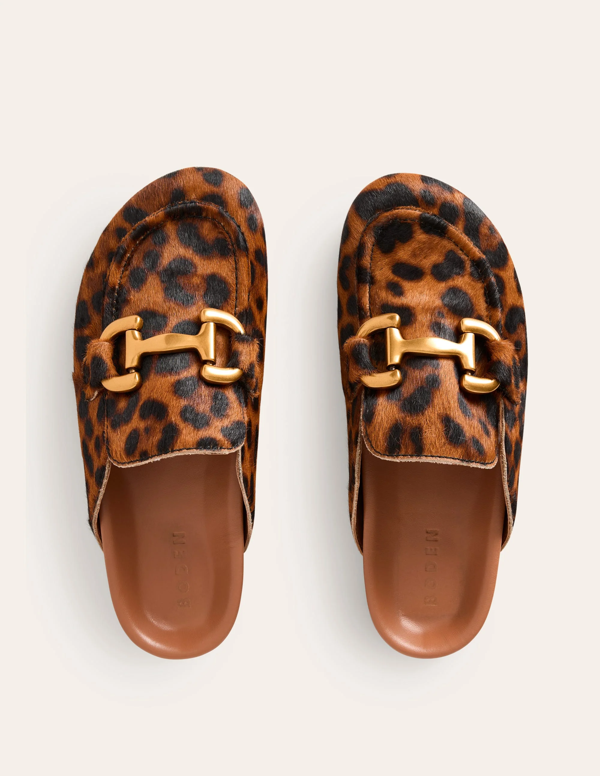 Iris Snaffle Mules-Classic Leopard - Image 5
