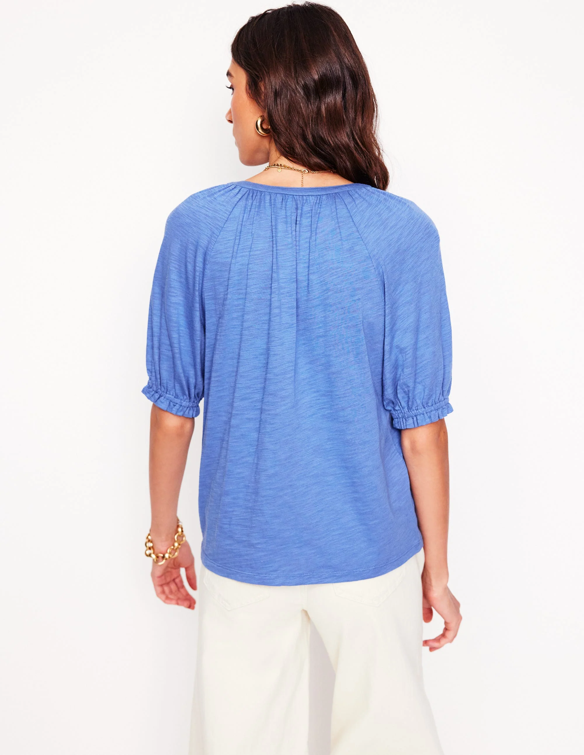 Isla Jersey Shirt-Blue River - Image 3