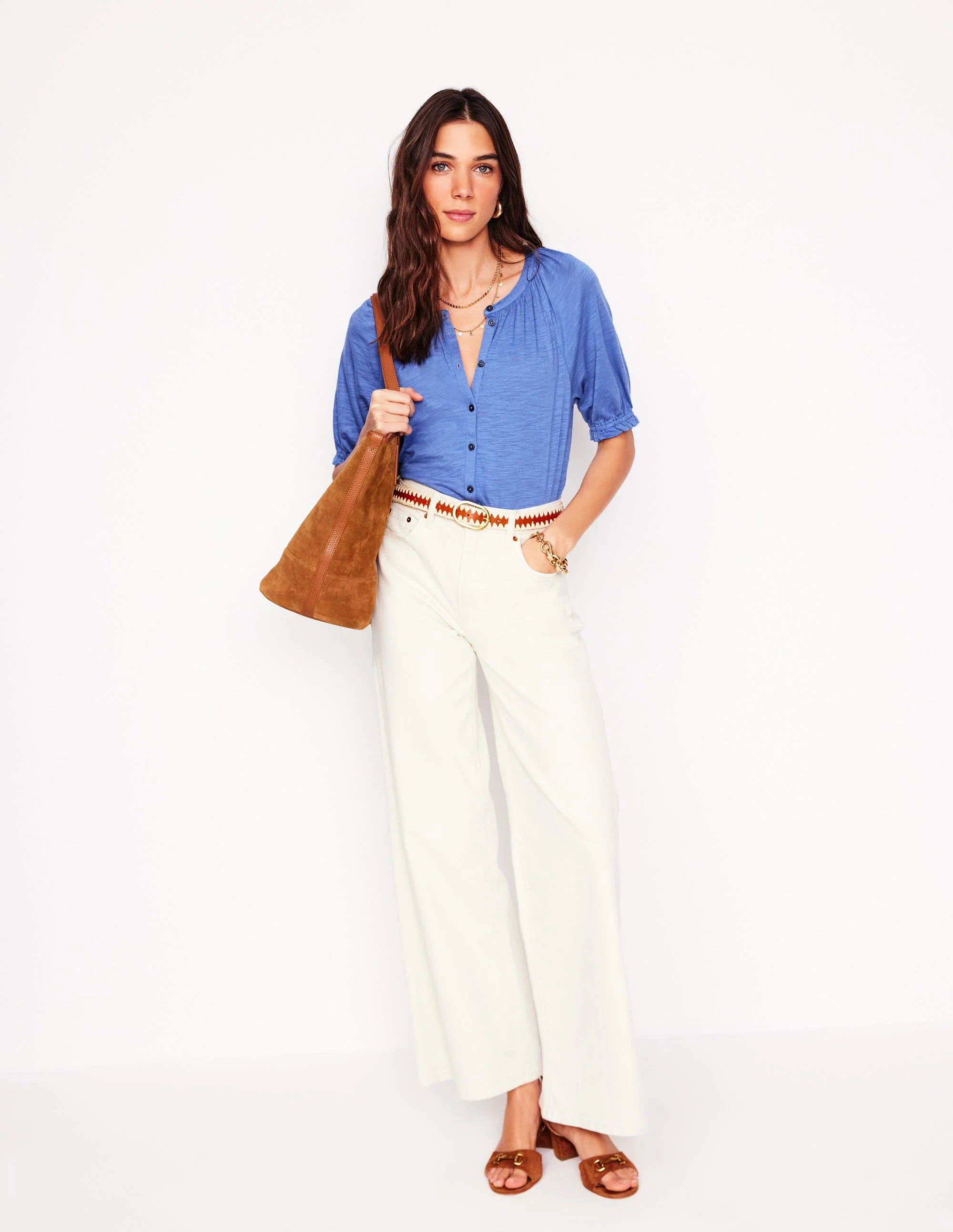 Isla Jersey Shirt-Blue River - Image 4