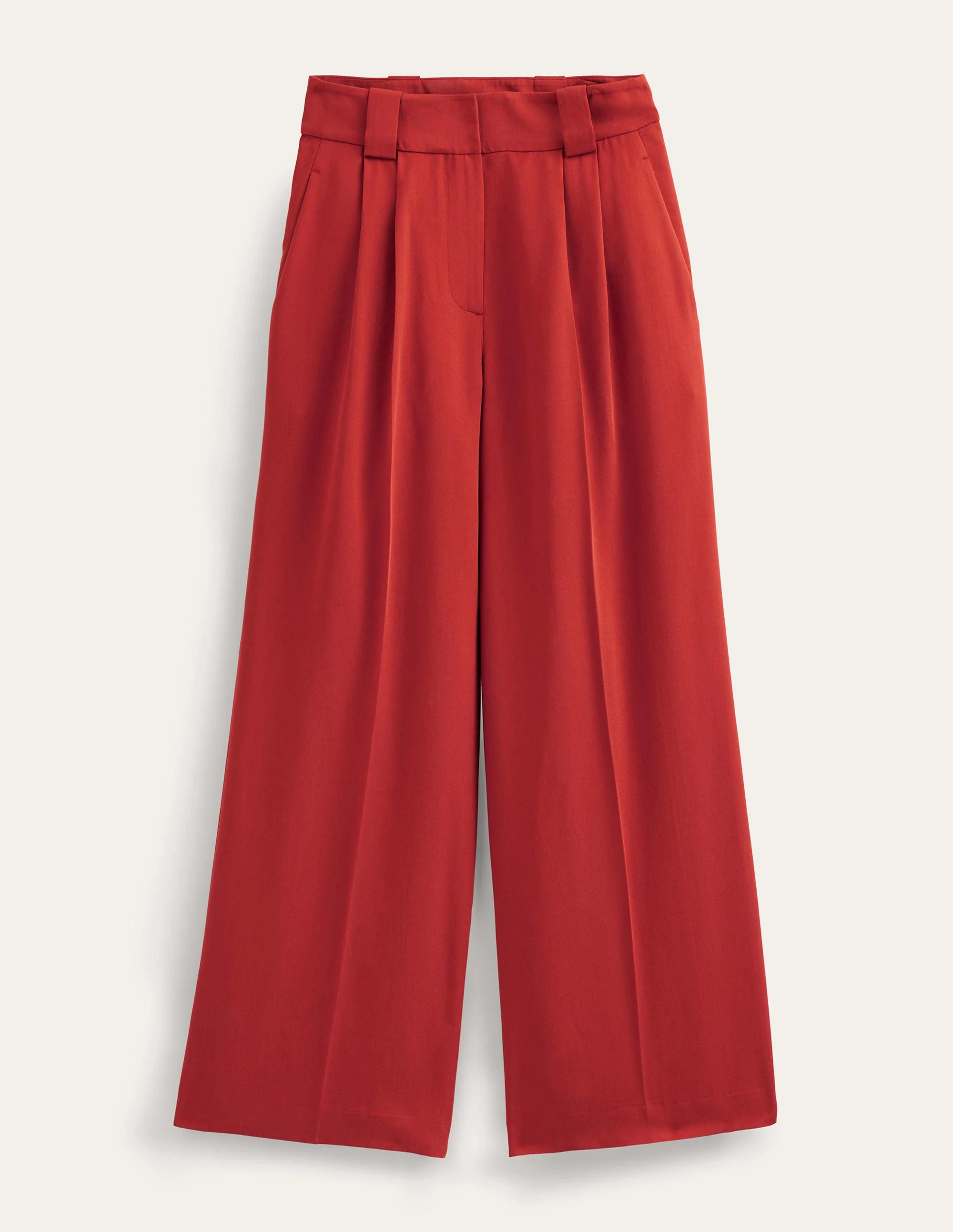 Islington Wide Leg Pants-Tomato - Image 5