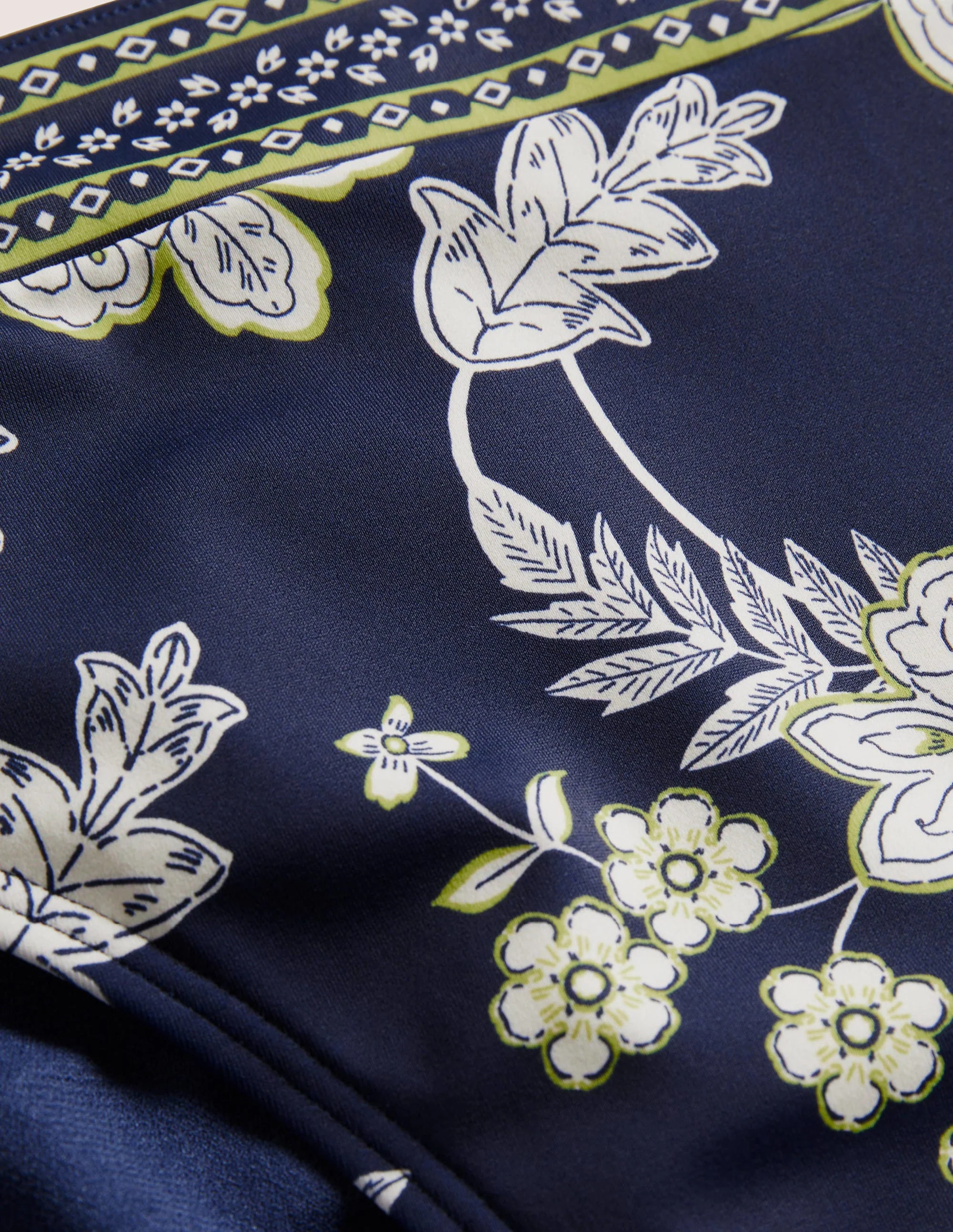 Ithaca Panel Bikini Bottoms-Navy, Chintz Bloom - Image 5