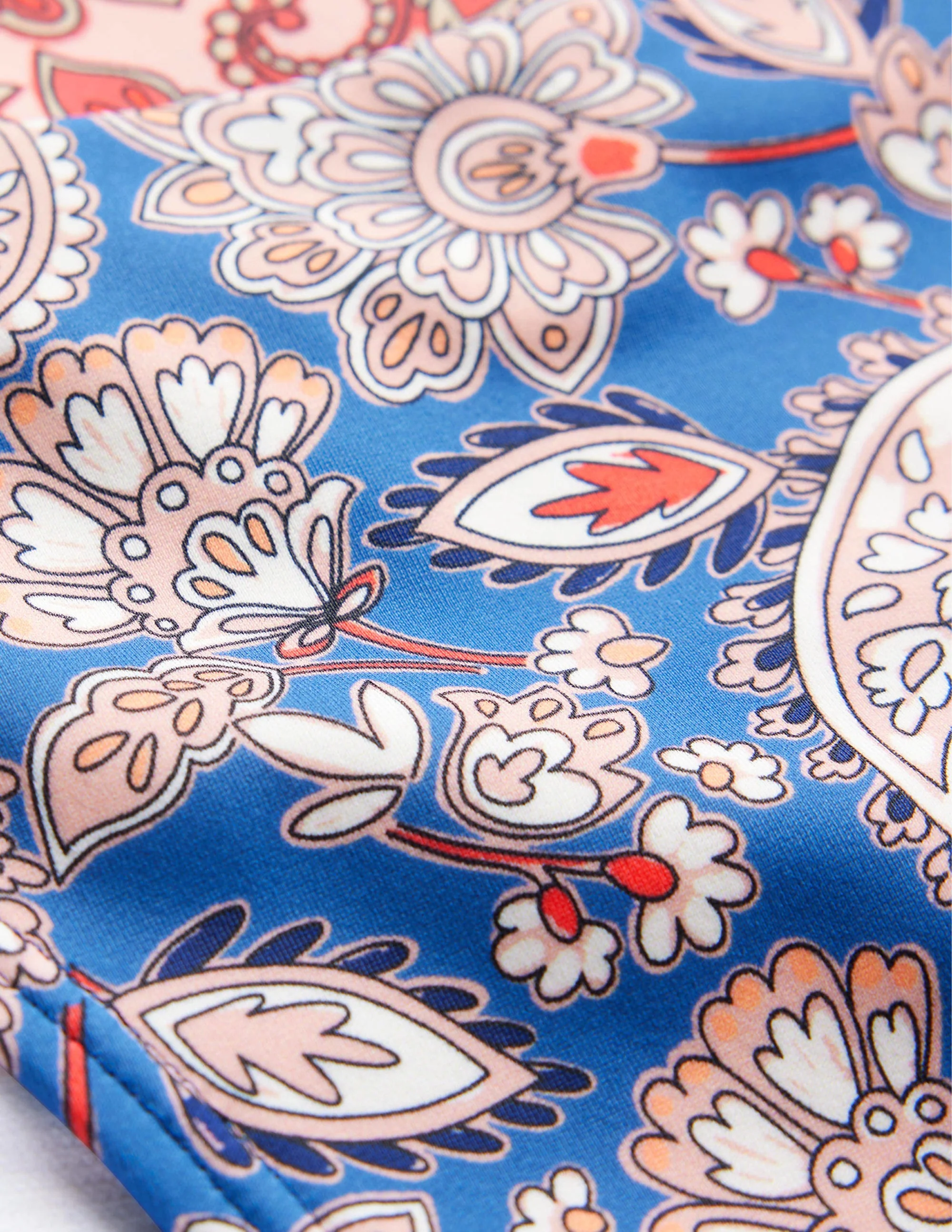 Ithaca Panel Bikini Bottoms-True Navy, Paisley Terrace - Image 6
