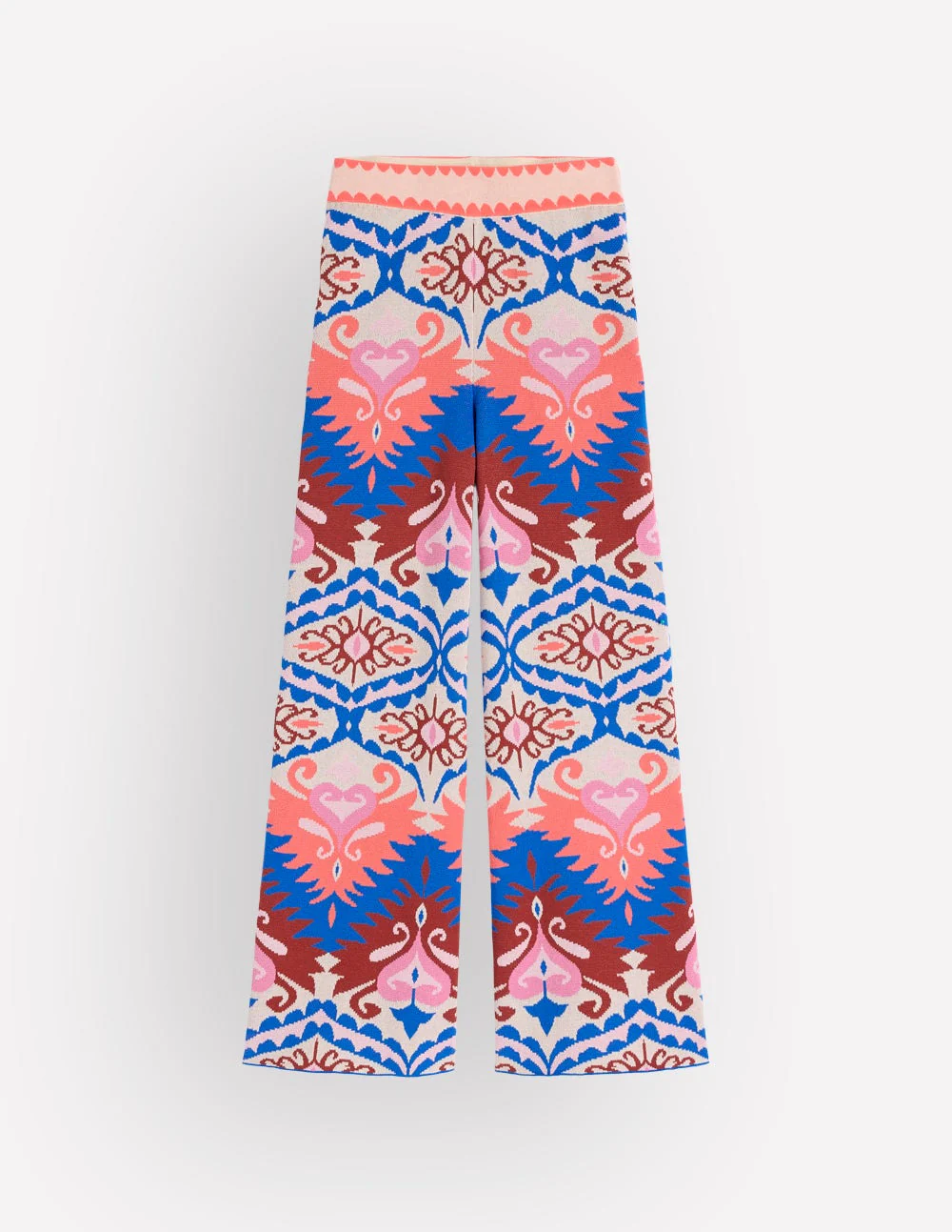 Jacquard Knitted Pants-Multi Aztec - Image 10