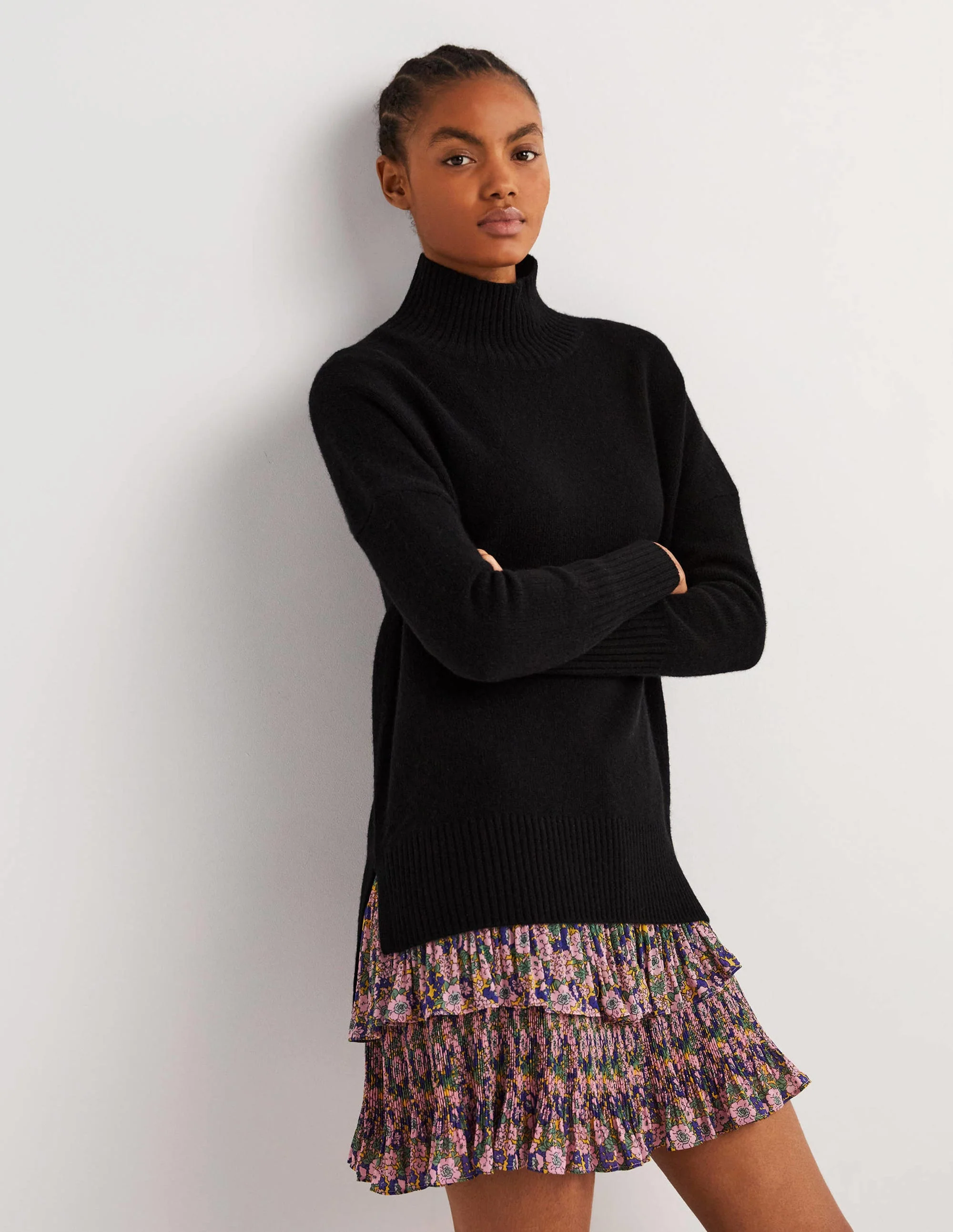 Jessica Oversized Sweater-Black - Image 4