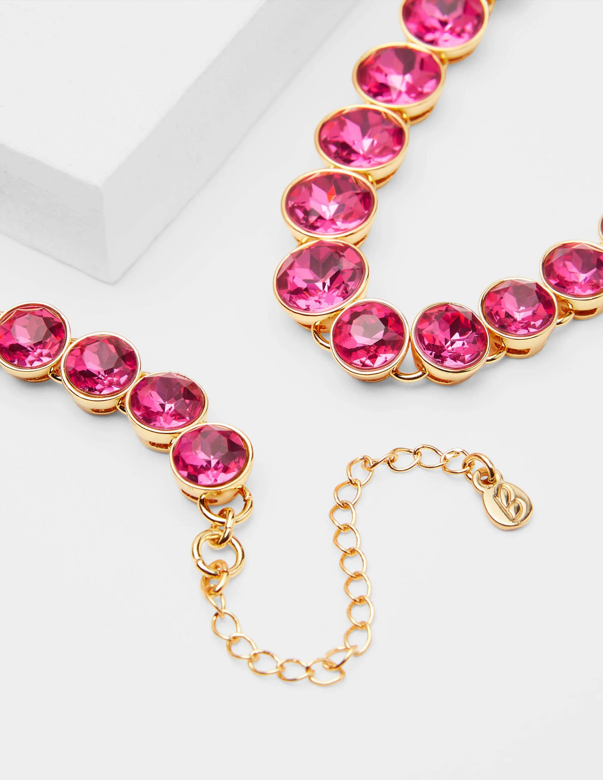 Jewelled Necklace-Formica Pink - Image 2