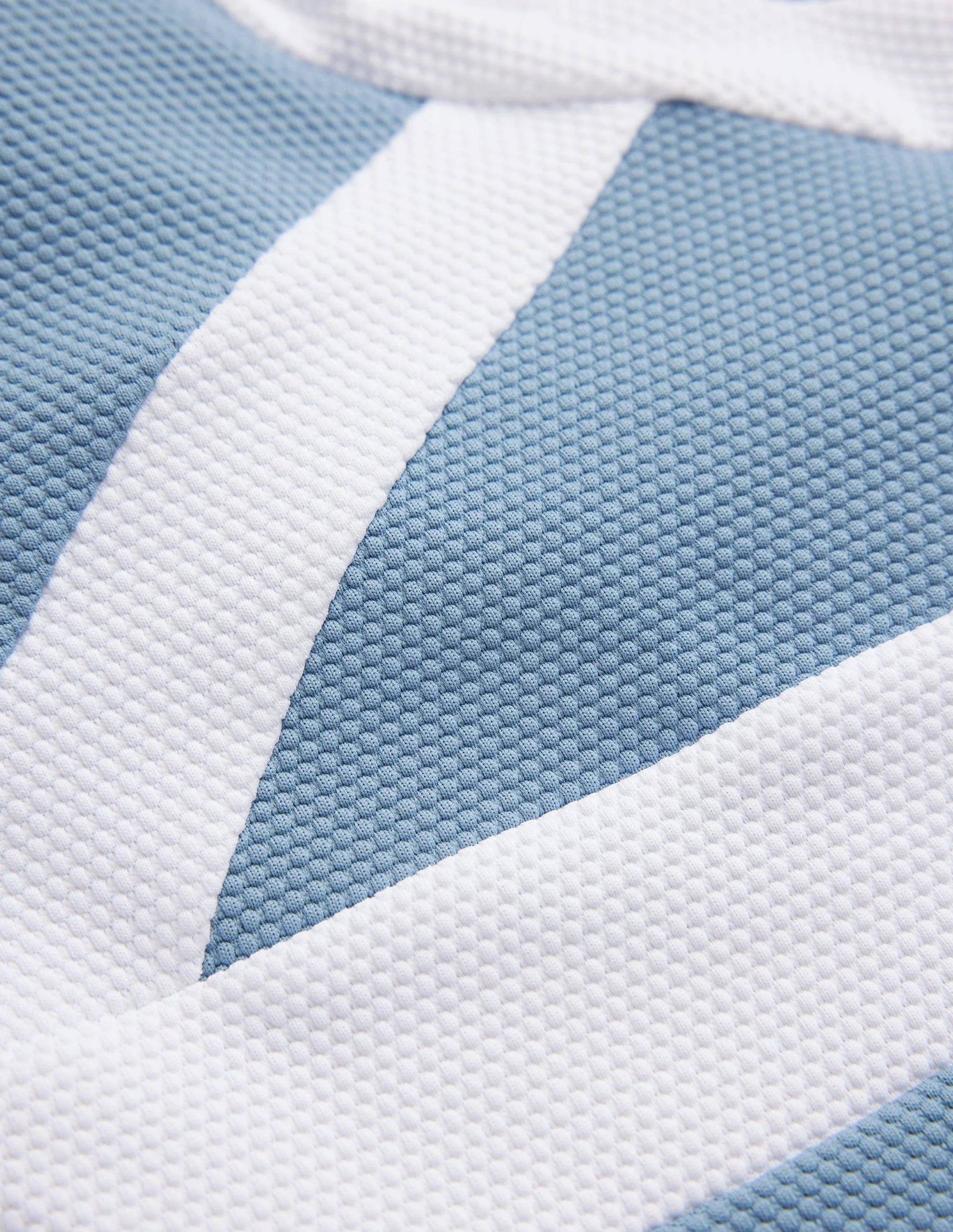 Kefalonia Halterneck Swimsuit-Delph Blue Texture Colourblock - Image 8