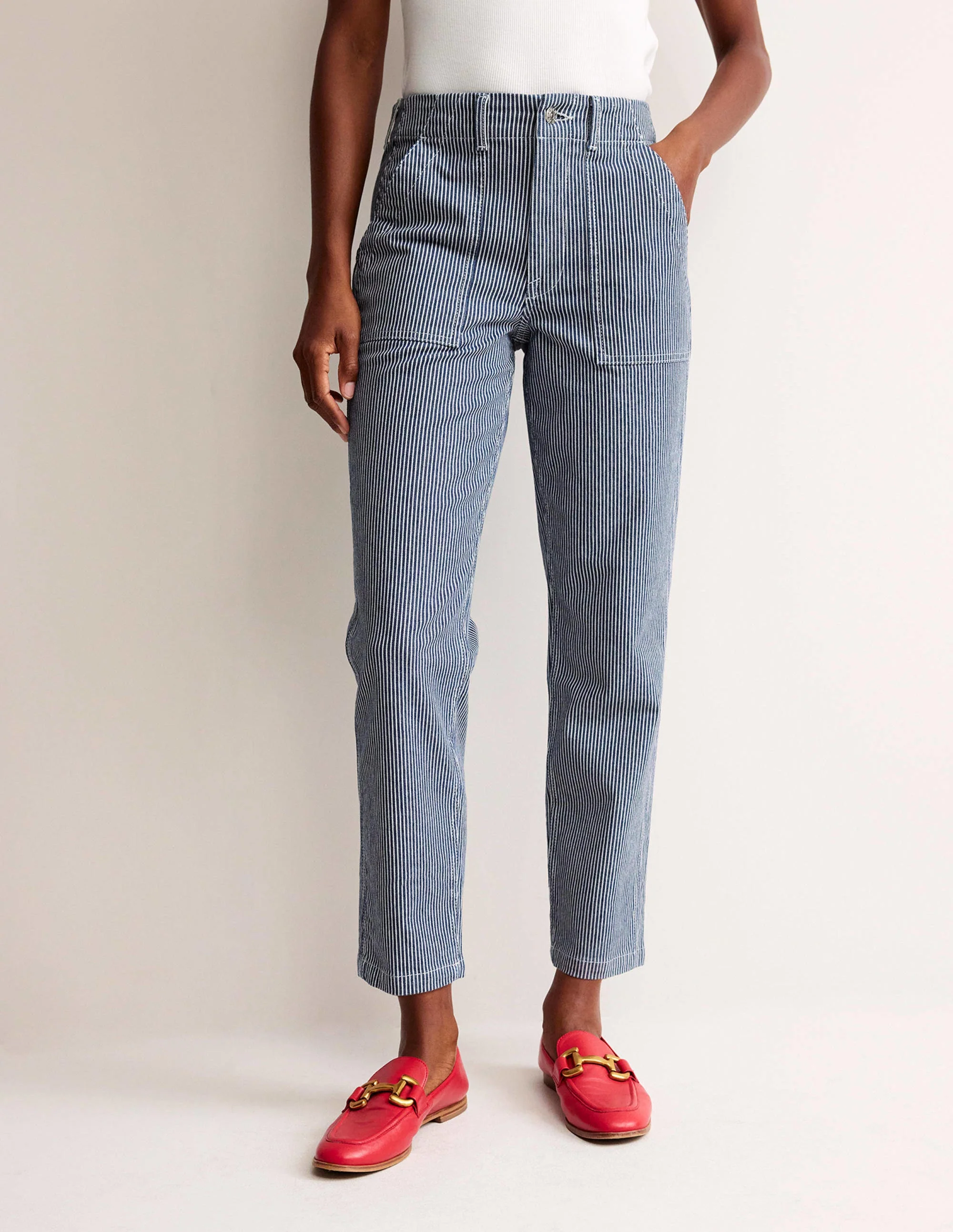 Kensington Casual Pants-Stripe - Image 4