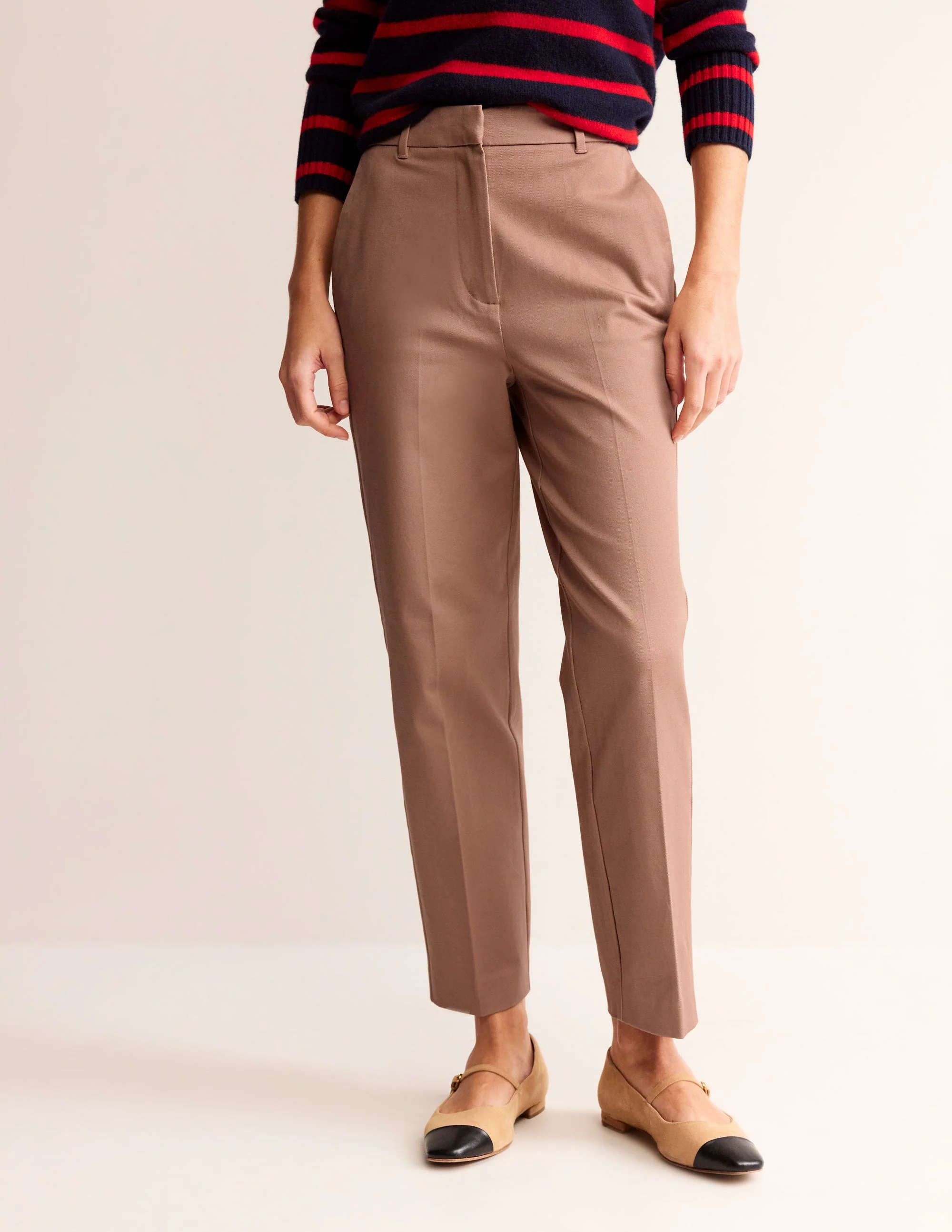 Kew Bi-Stretch Pants-Light Caramel - Image 4