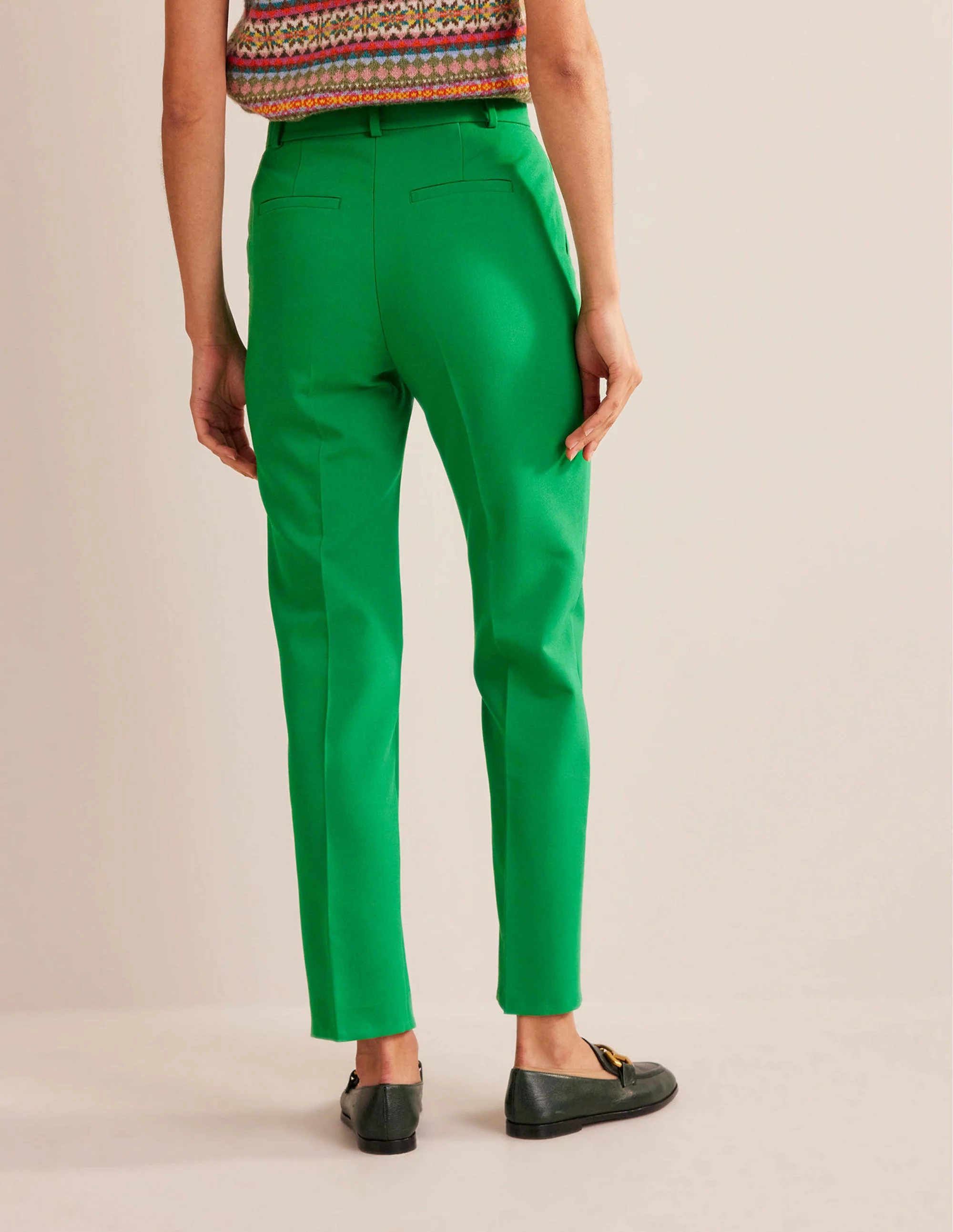 Kew Bi-Stretch Pants-Rich Emerald - Image 3