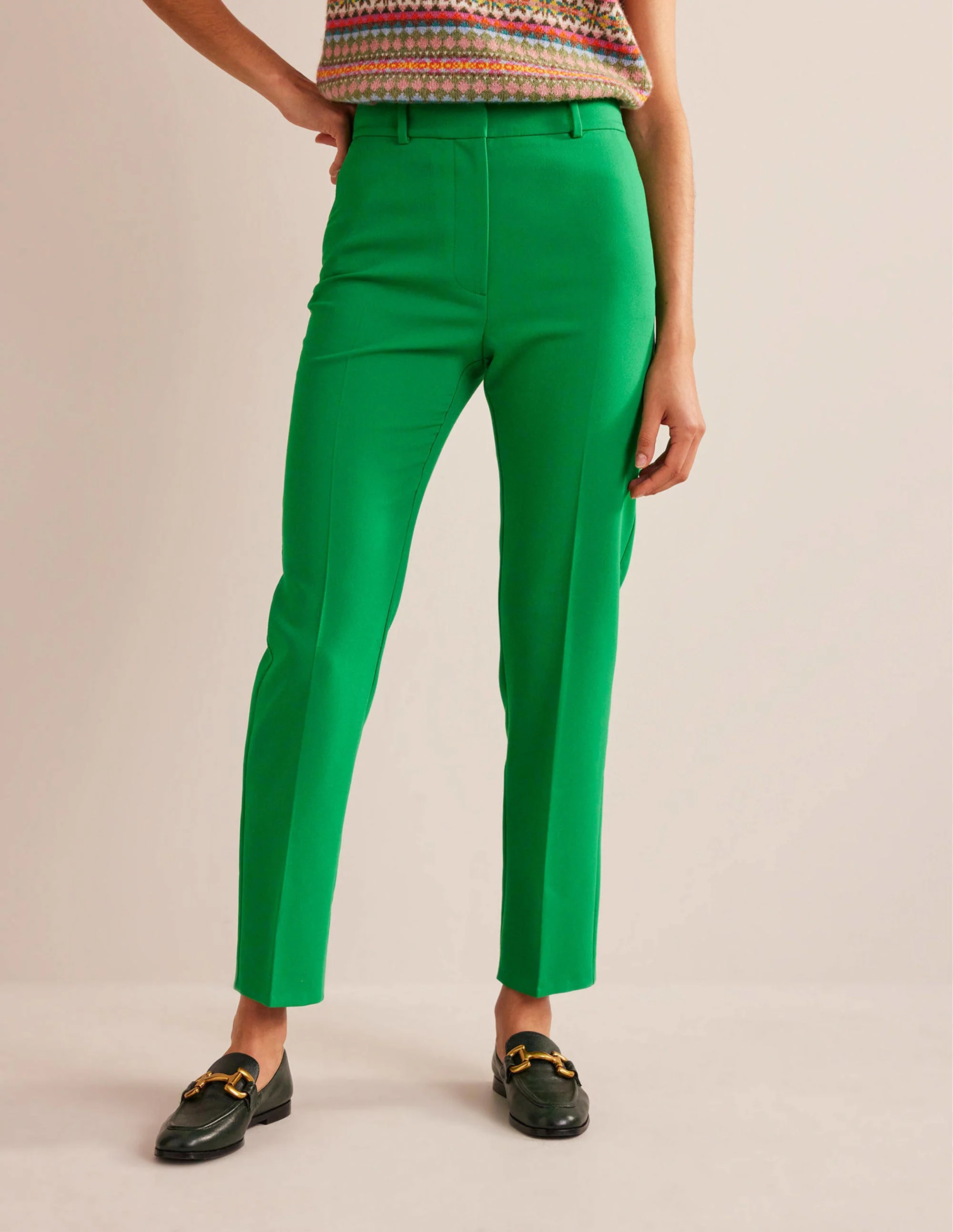 Kew Bi-Stretch Pants-Rich Emerald - Image 4