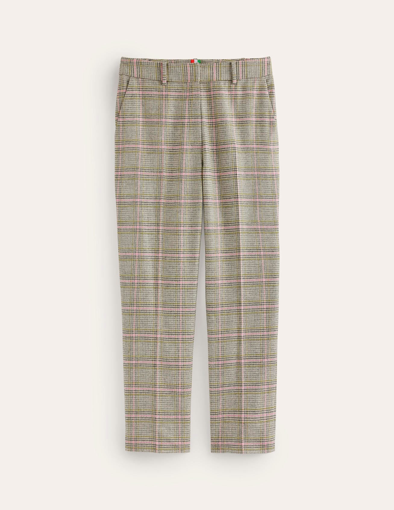 Kew Wool Blend Pants-Prince of Wales Check - Image 5