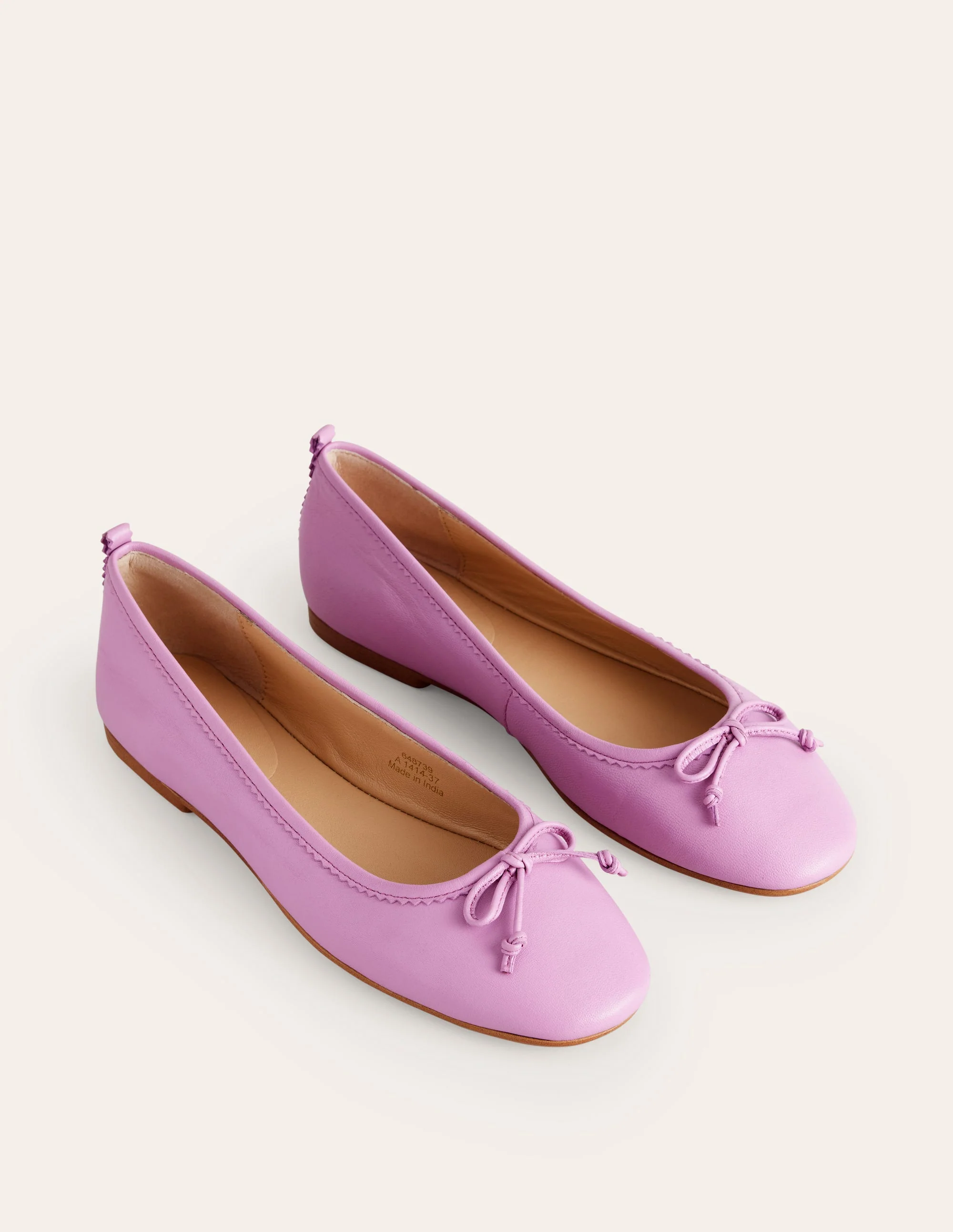 Kitty Flexi Sole Ballet Flats-Clover Leather - Image 3