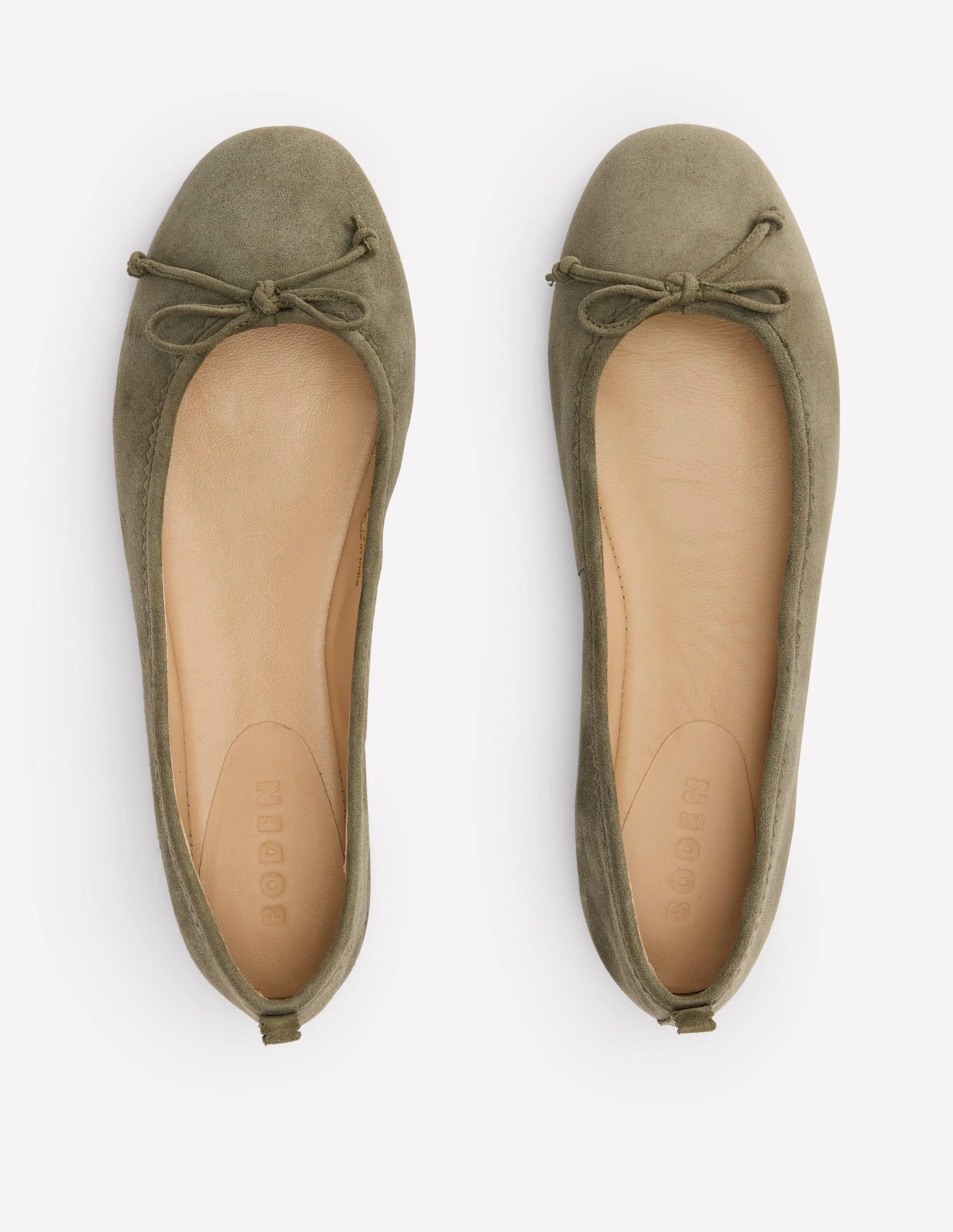 Kitty Flexi Sole Ballet Flats-Green - Image 5