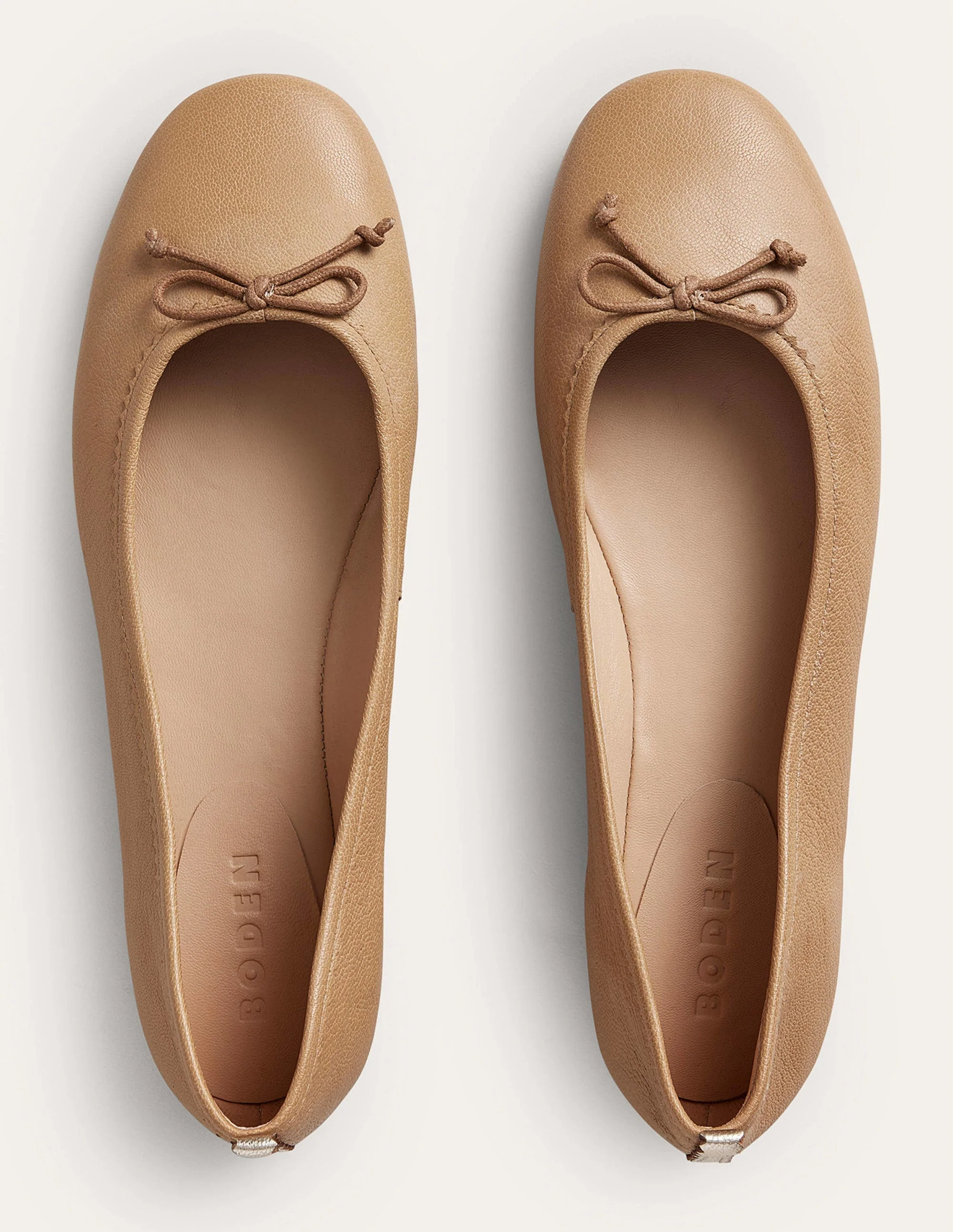 Kitty Flexi Sole Ballet Flats-Maple Sugar - Image 5