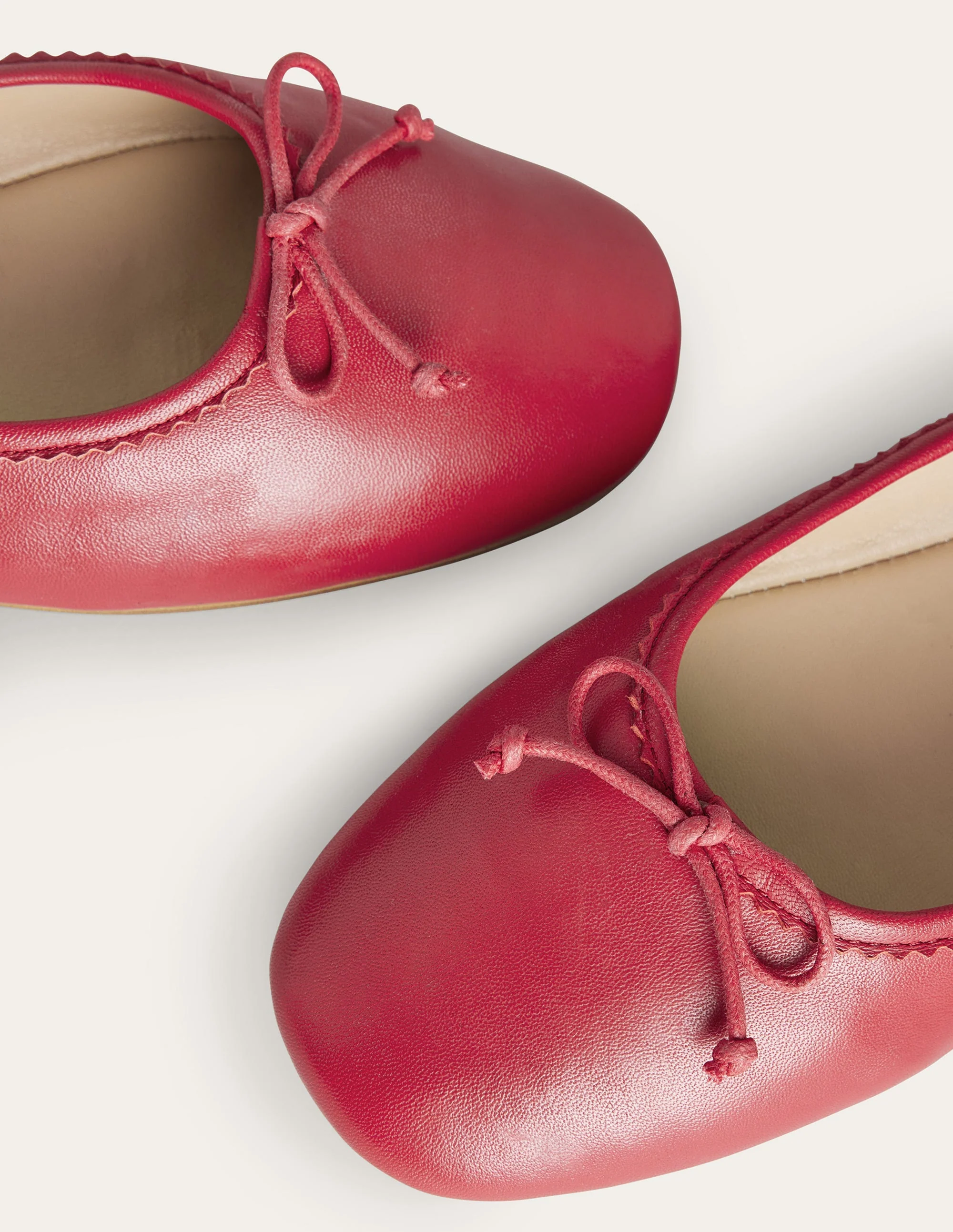 Kitty Flexi Sole Ballet Flats-Pillarbox Red - Image 4